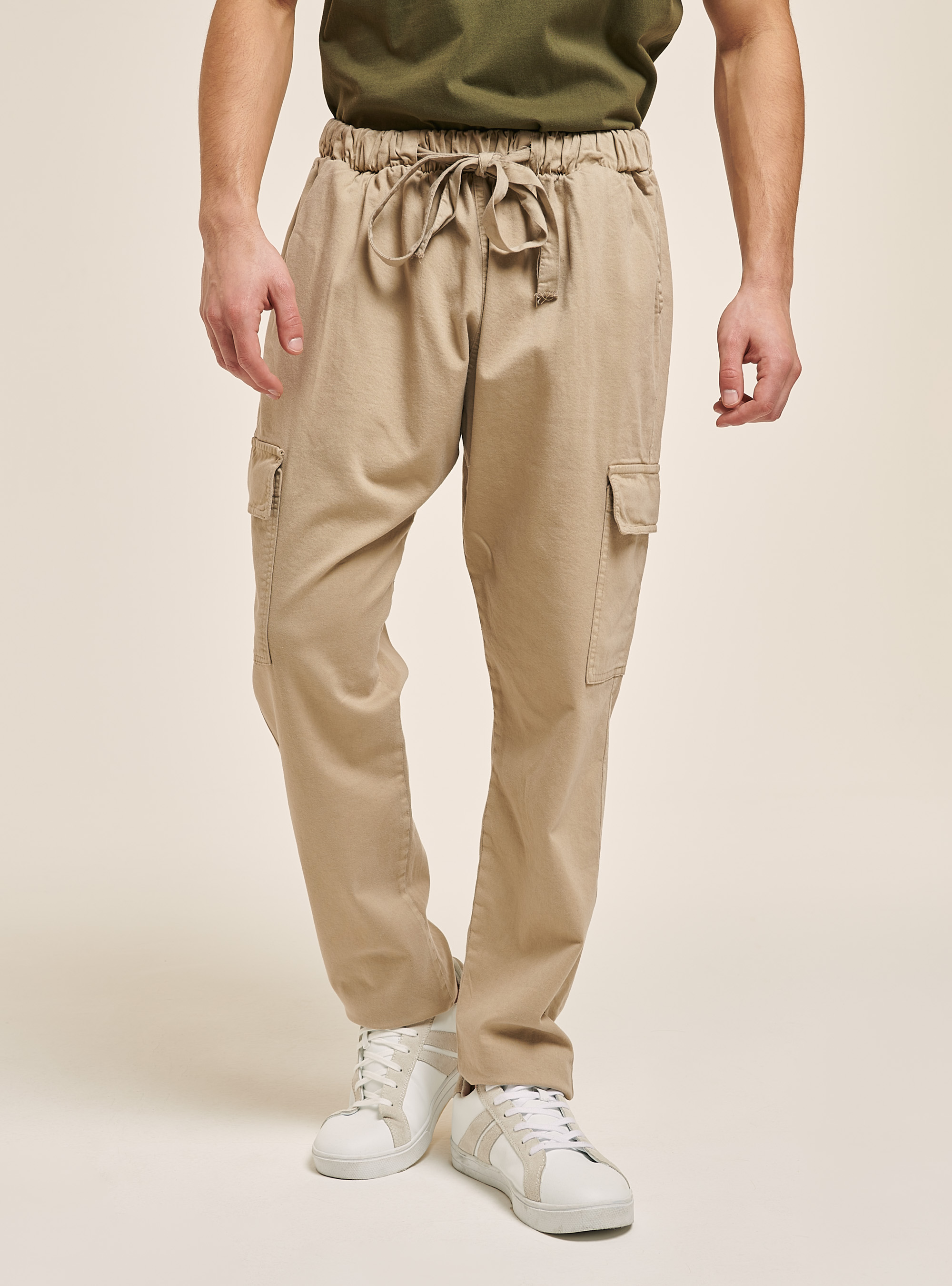 Hose mit elastischem Bund, C1150 SAND