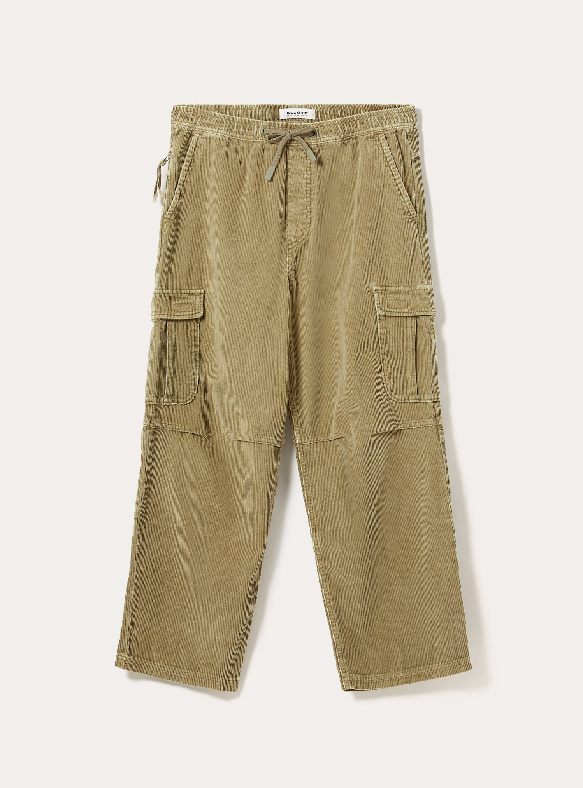 Pantaloni cargo in velluto a coste, KY2 KAKY MEDIUM