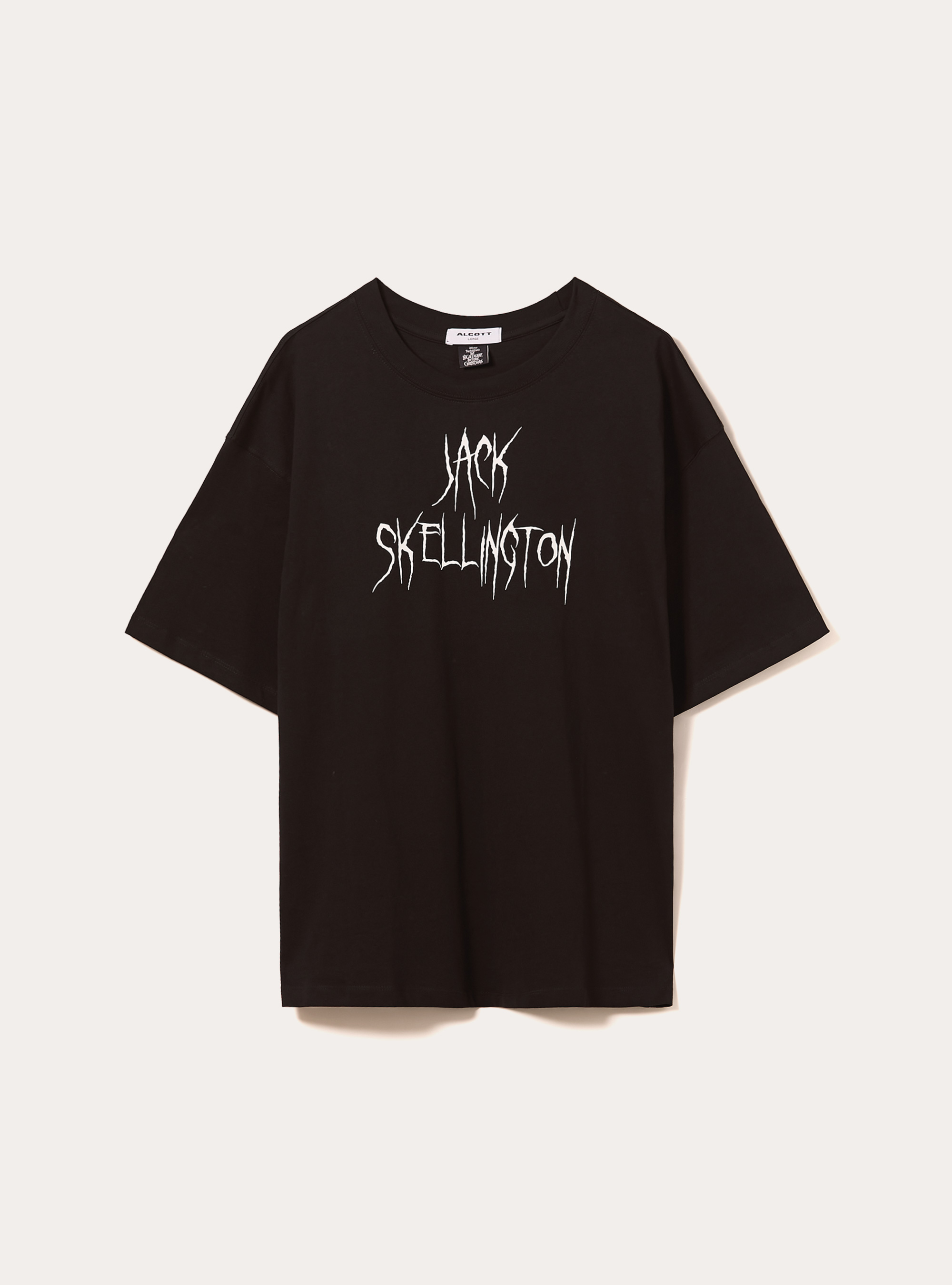 The Nightmare Before Christmas T-shirt / Alcott, BK1 BLACK