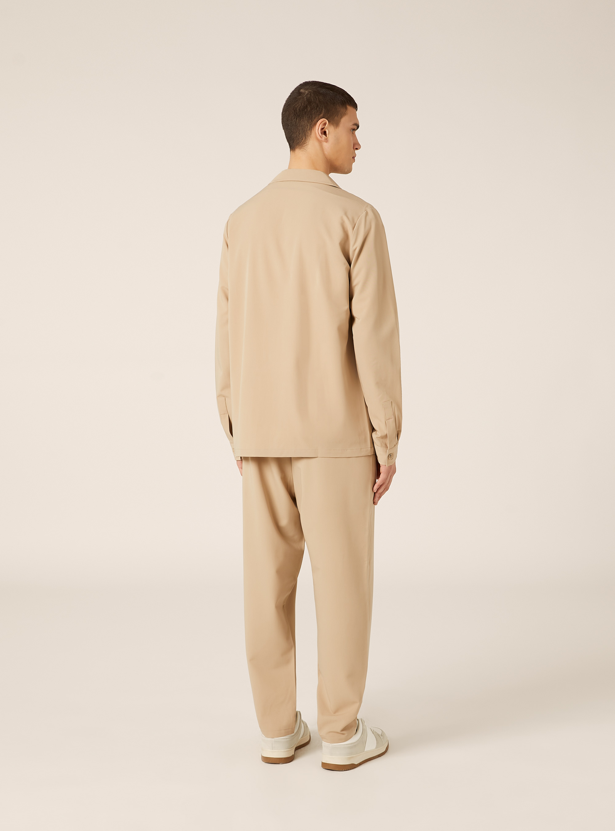 Camisa con bolsillos grandes, BG2 BEIGE MEDIUM