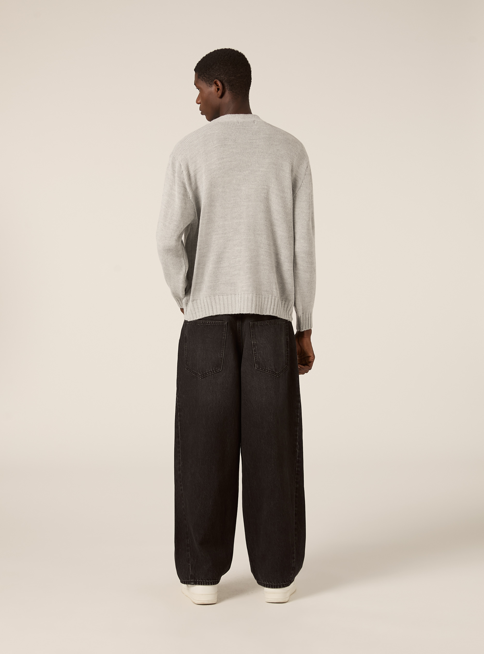 Cárdigan de punto, GY2 GREY MEDIUM