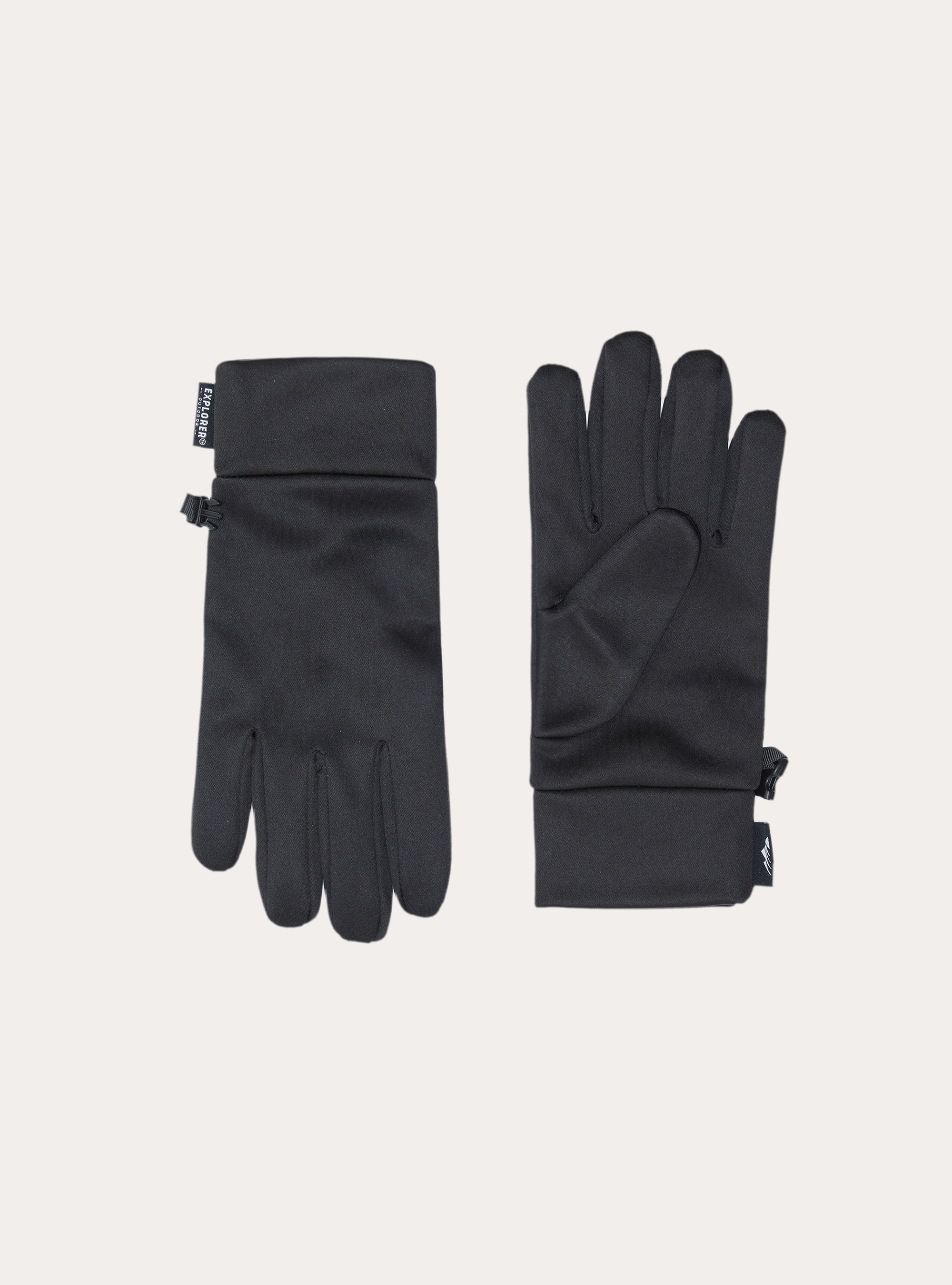 Guanti polar fleece, BK1 BLACK