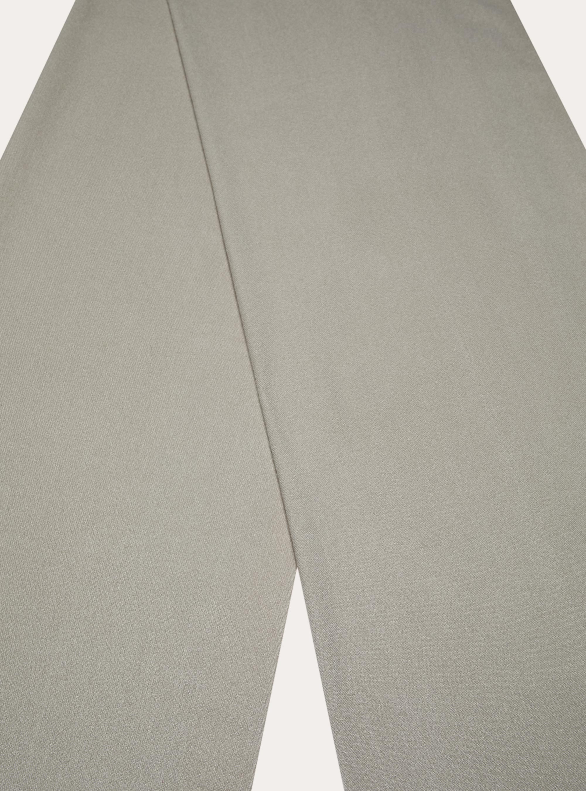 Sciarpa tinta unita con frange, BG3 BEIGE LIGHT