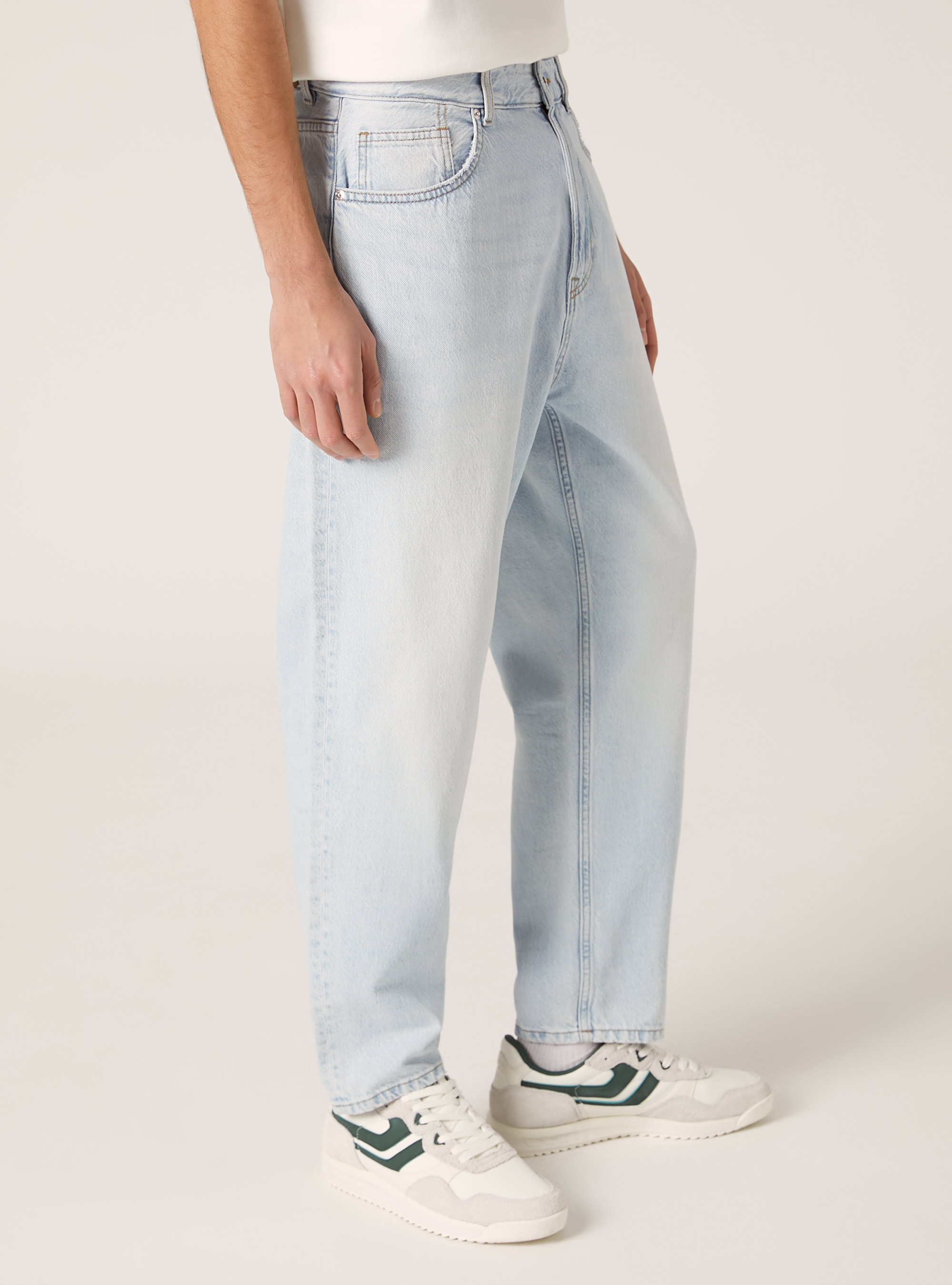 Jeans loose fit, D006 AZURE