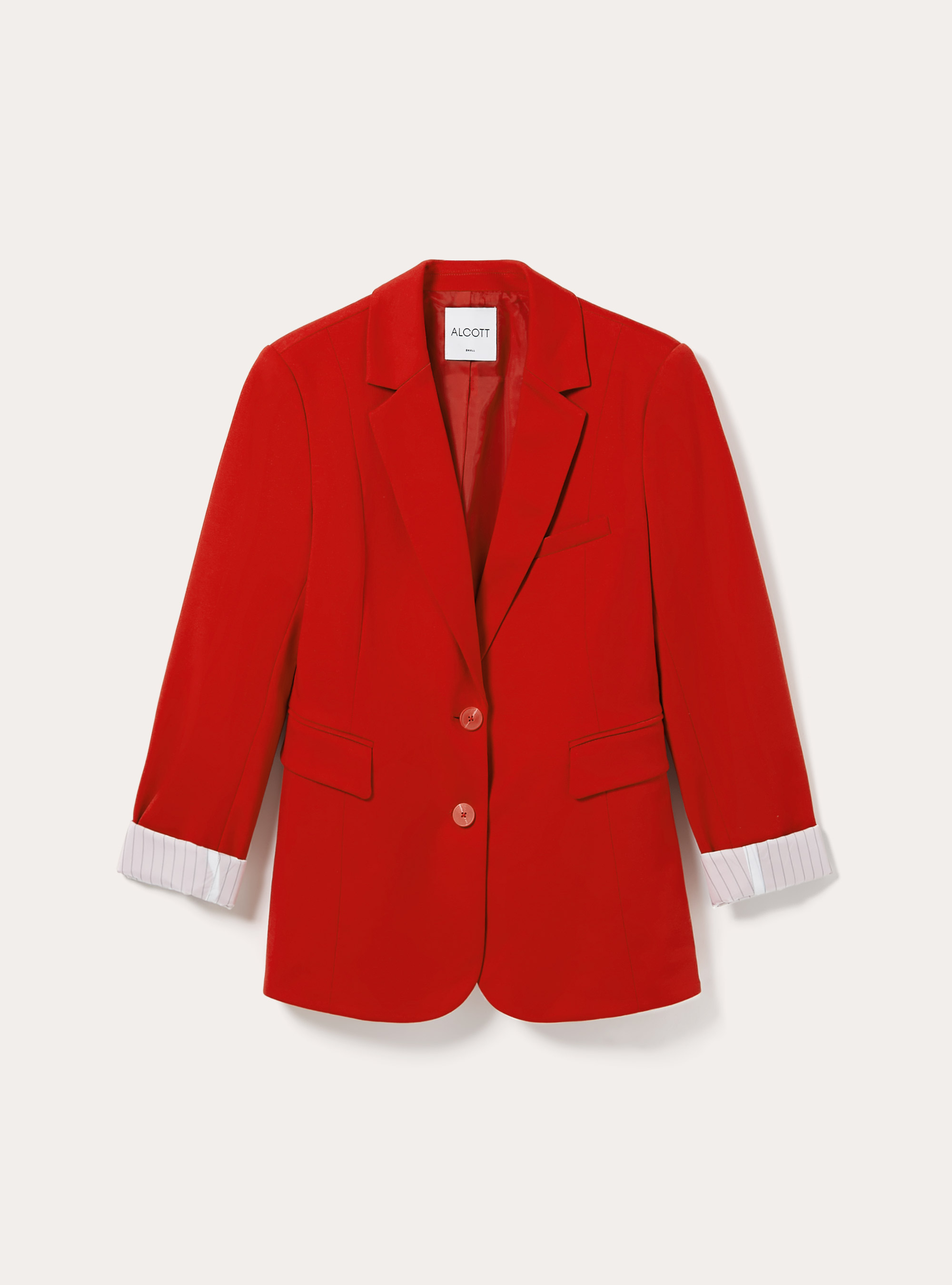 Jersey blazer, RD2 RED MEDIUM