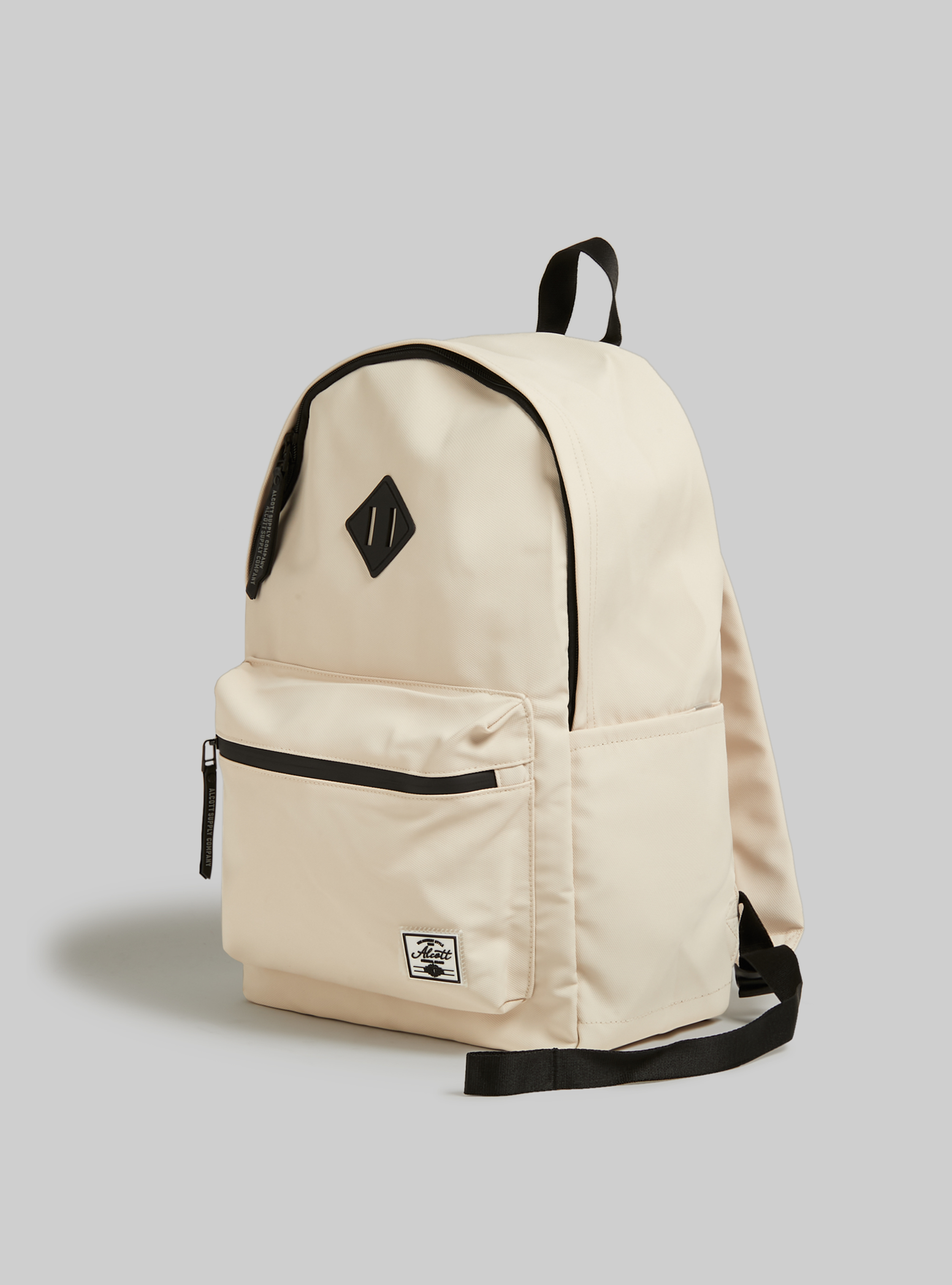 Sac &agrave; dos avec d&eacute;tails contrast&eacute;s, CR2 CREAM MEDIUM