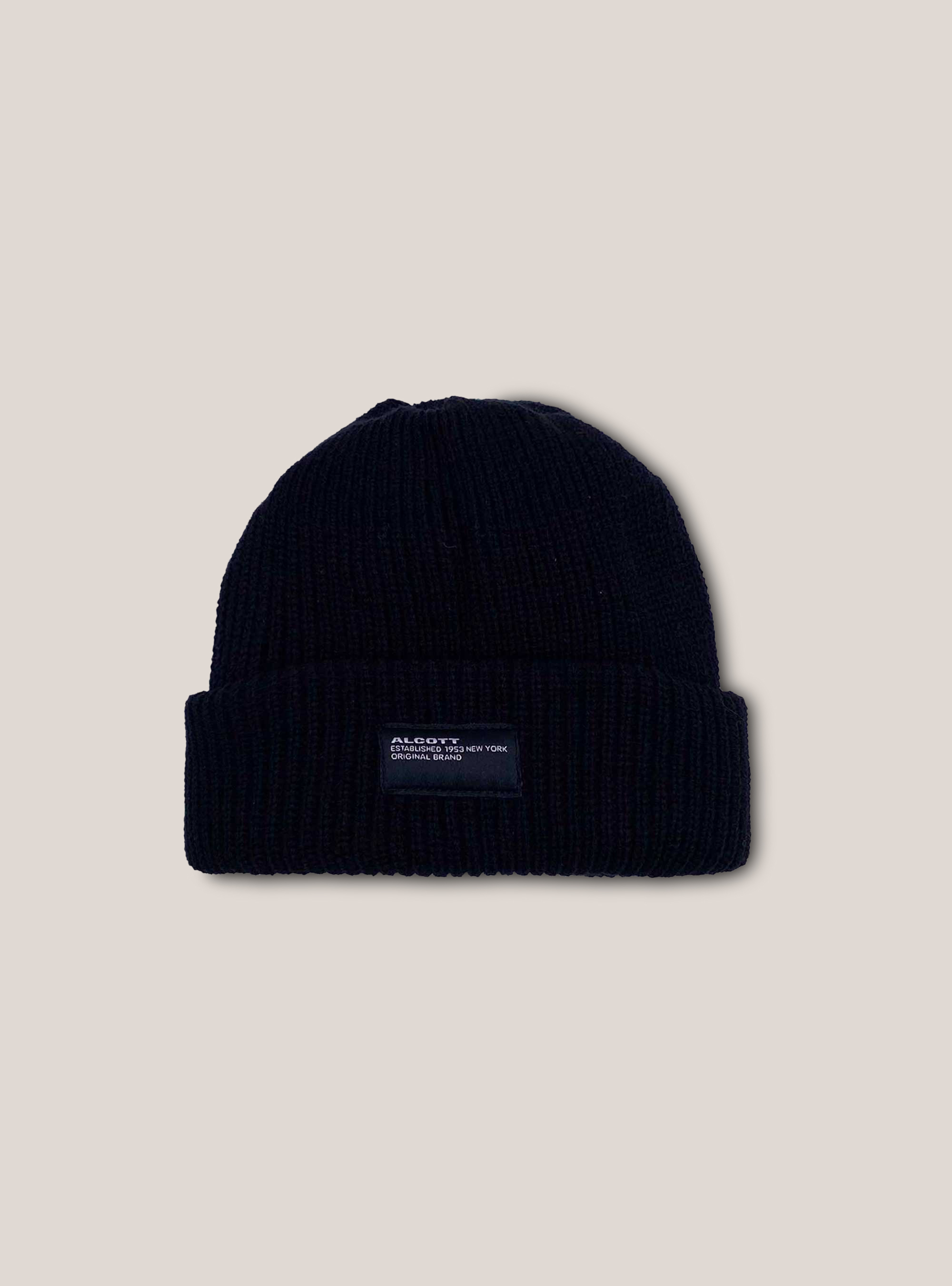 Plain-coloured fisherman's cap, BLACK