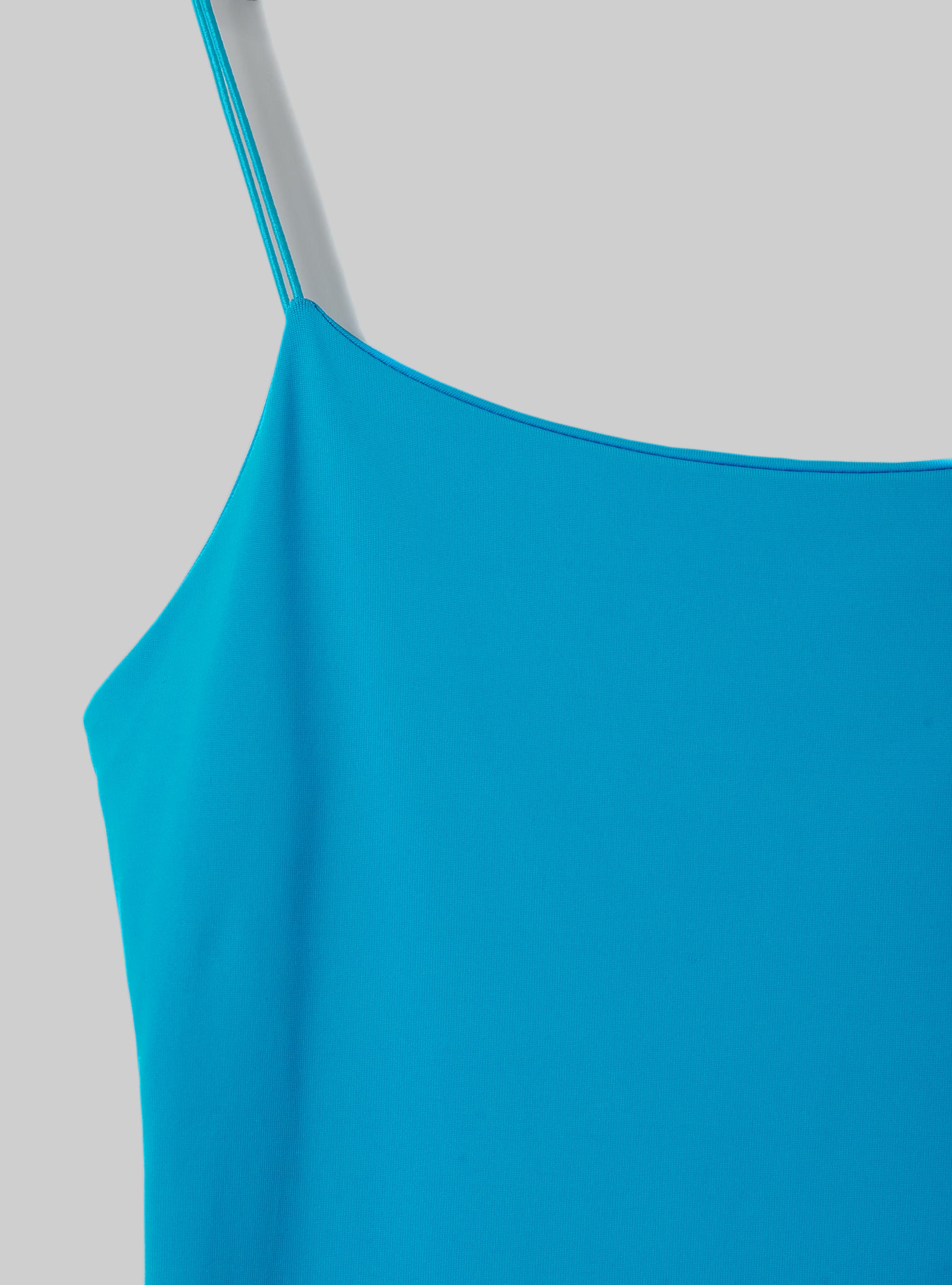 Solid-coloured dress with braces, RY2 ROYALE MEDIUM