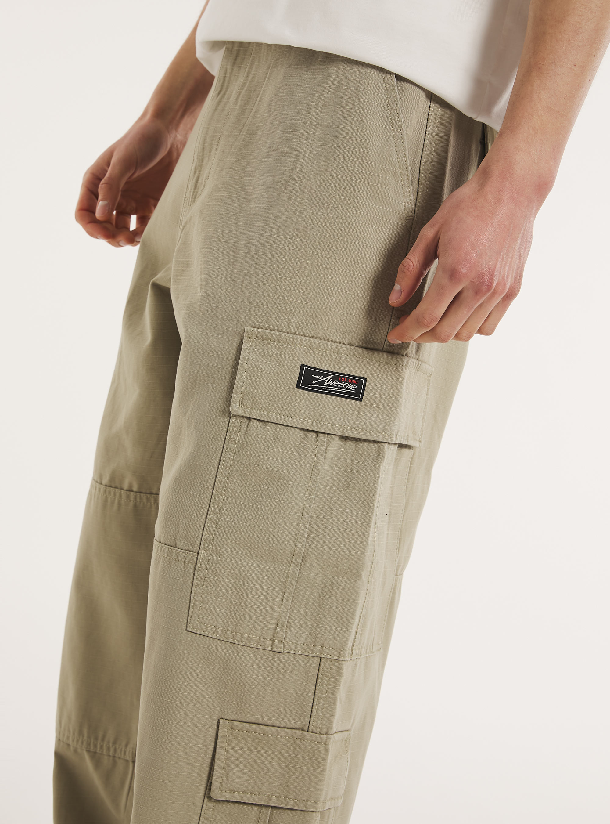Pantalon cargo anti-déchirure, BG1 BEIGE DARK