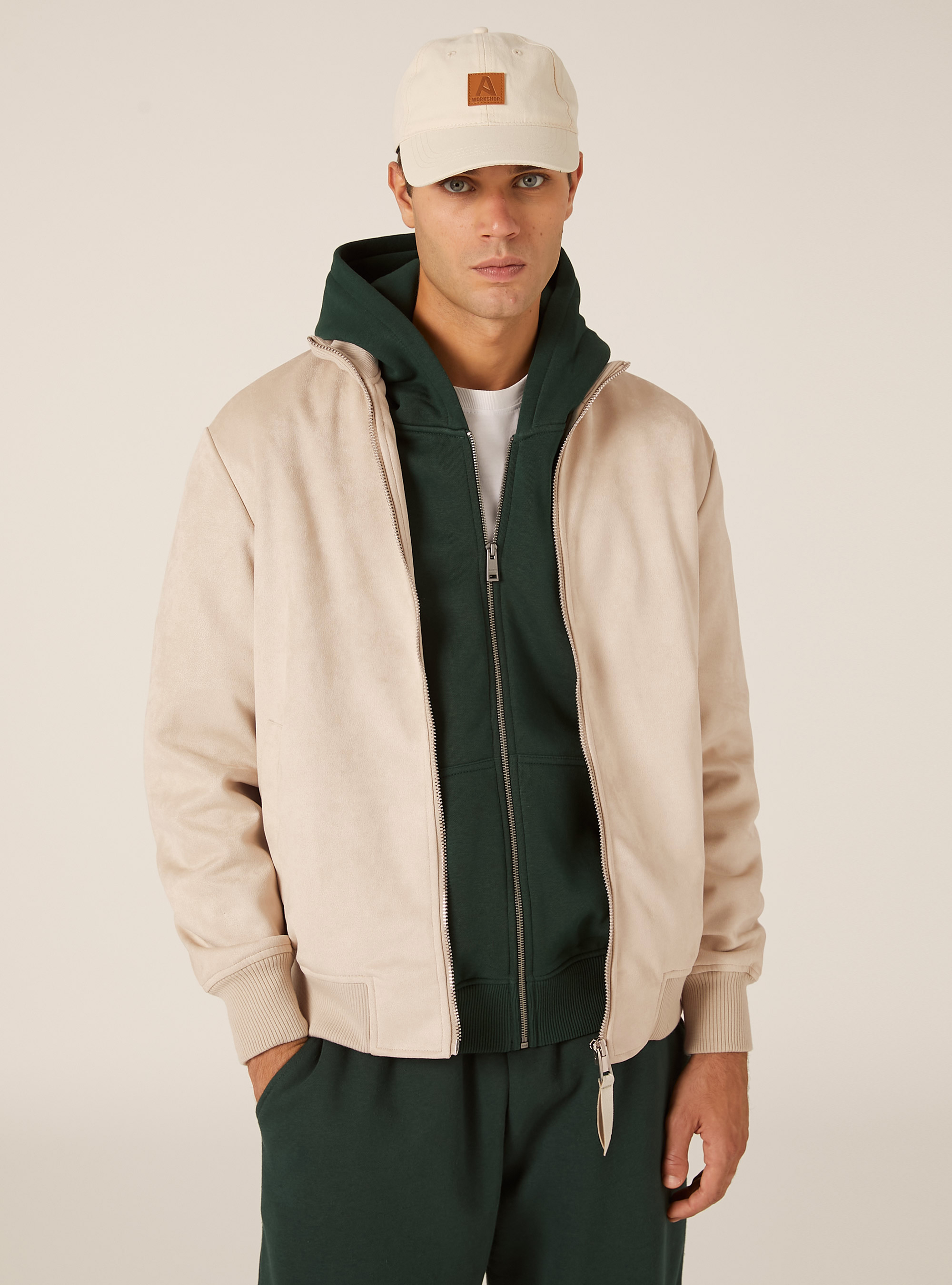 Bomber effet daim, CR3 CREAM LIGHT