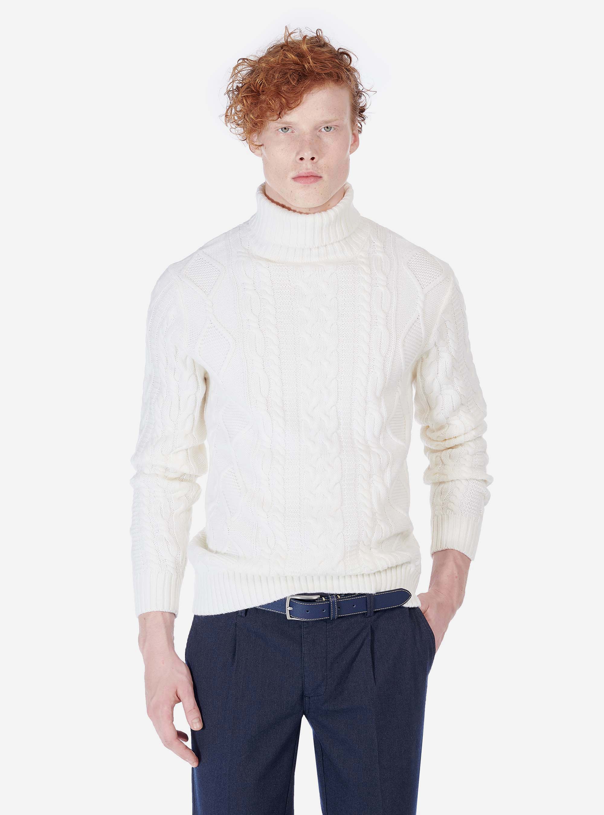 Cintura di pelle, BLU