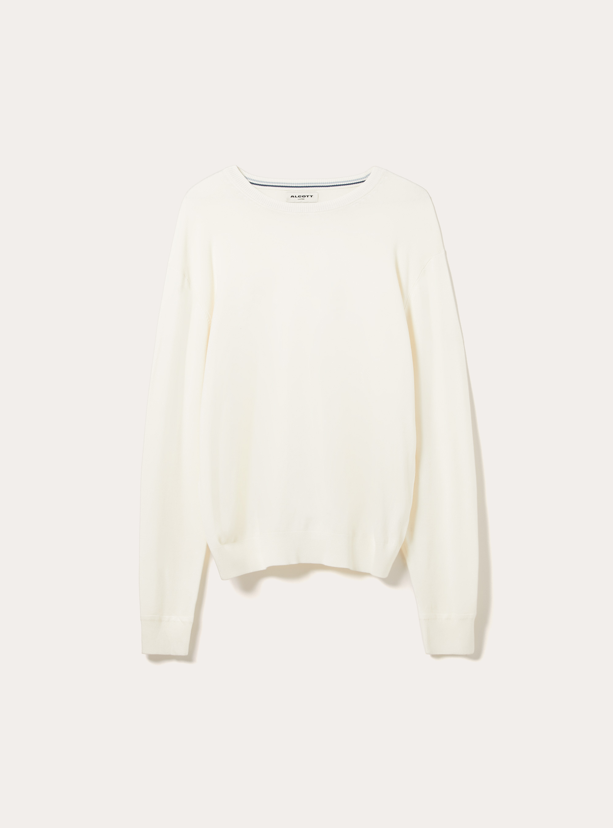 Pullover in sustainable Ecovero viscose, WH1 OFF WHITE