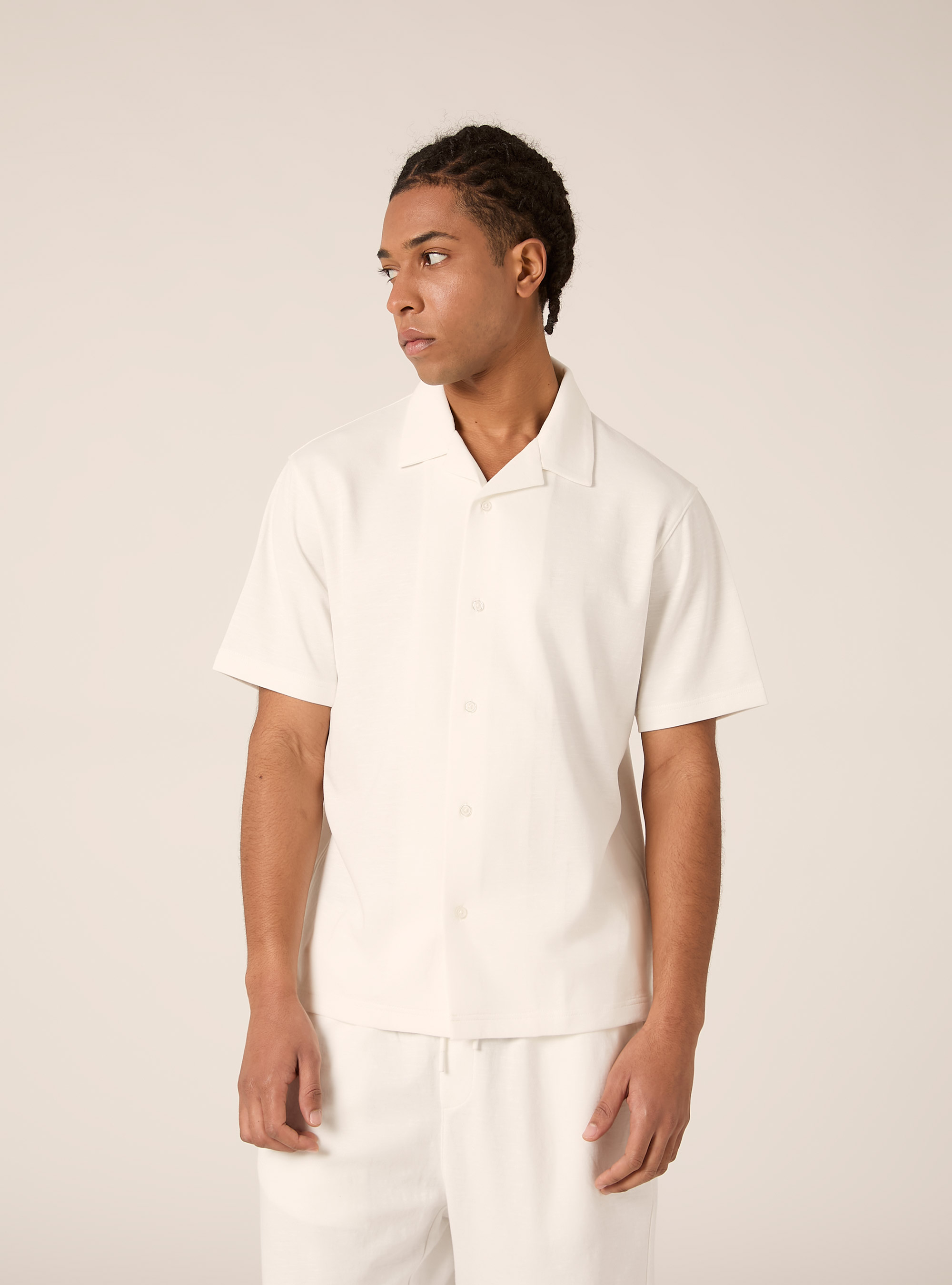 Camisa de manga corta de jersey, WH2 WHITE