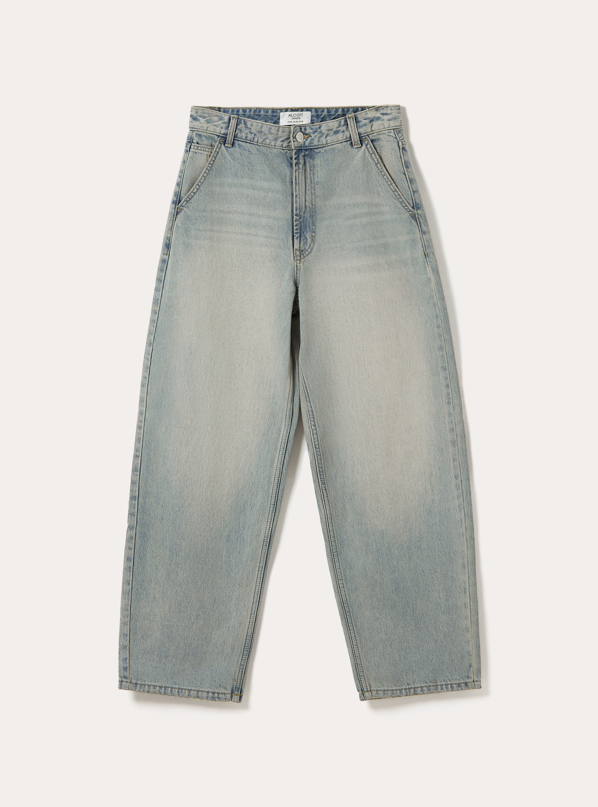 Skater Fit Jeans, D005 LIGHT BLUE