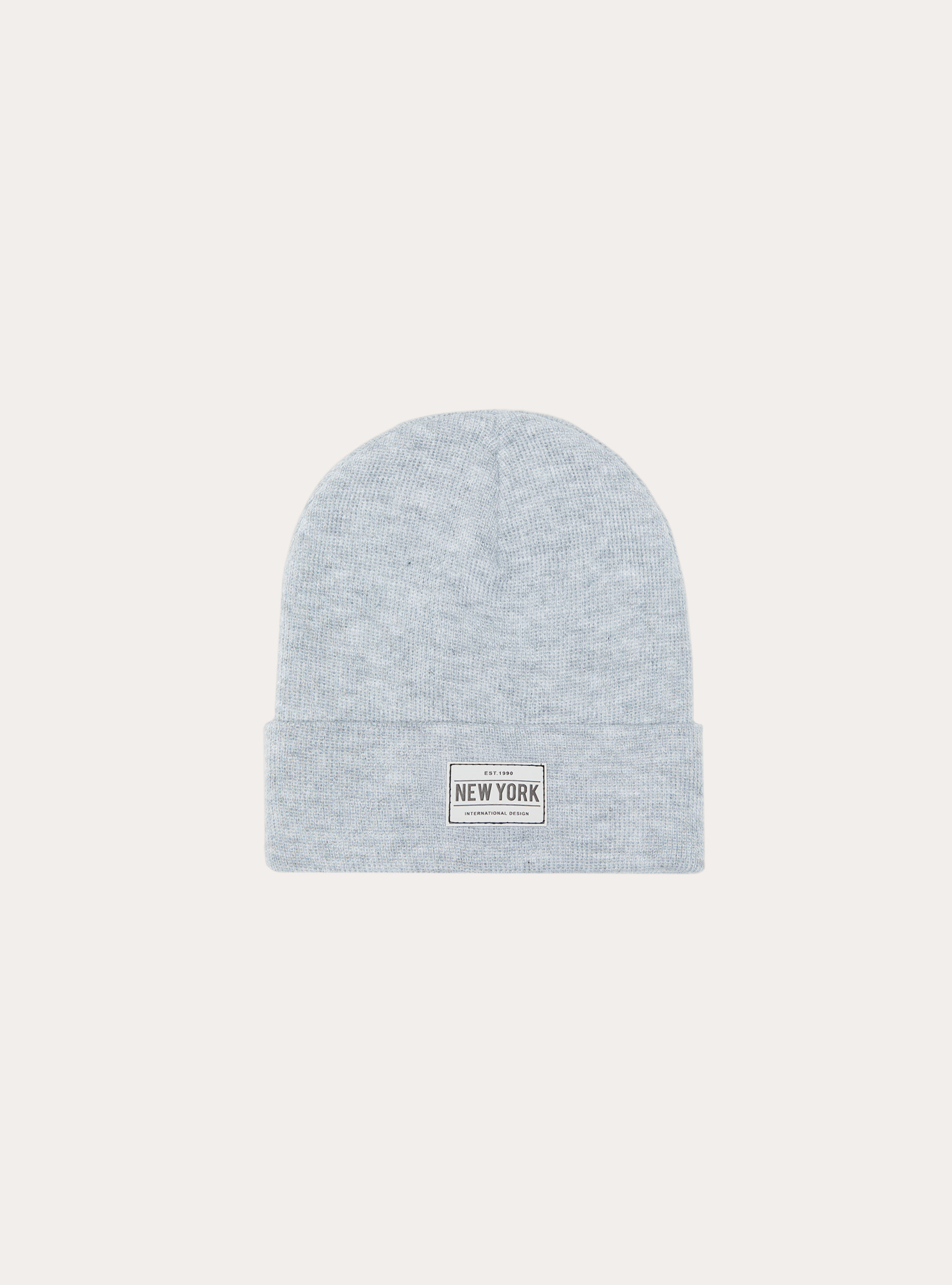 Cappello con patch, MGY2 GREY MEL MEDIUM