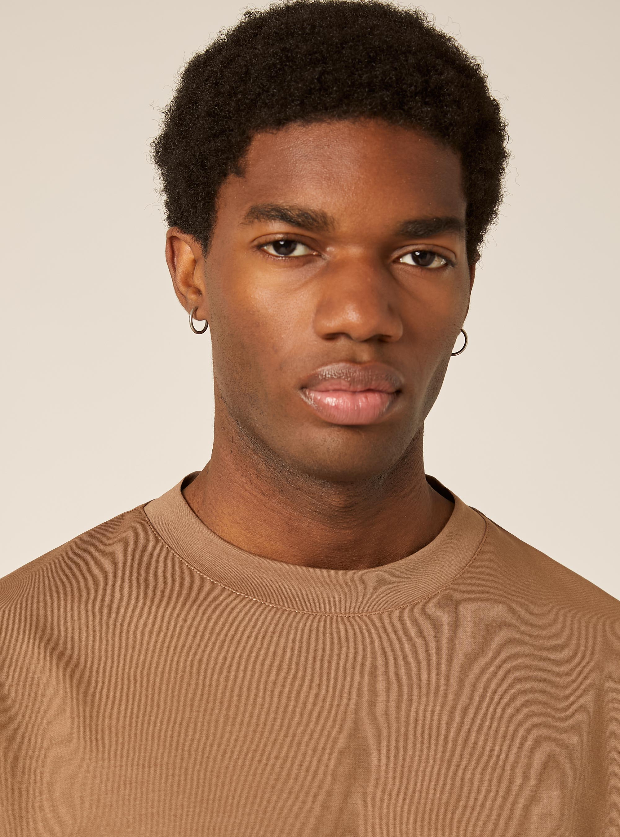 AIRes jersey T-shirt, BR2 BROWN MEDIUM