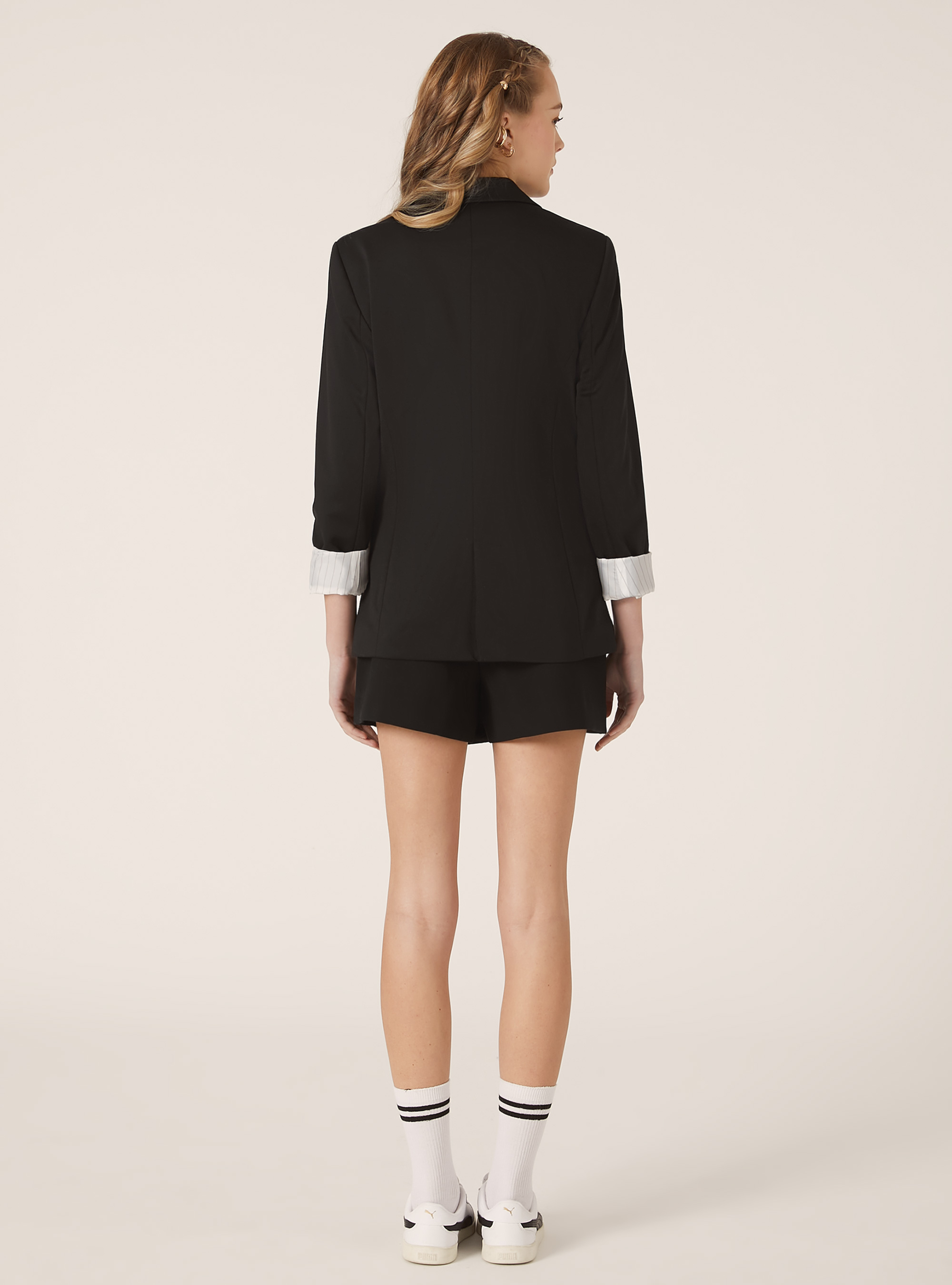 Blazer en jersey, BK1 BLACK