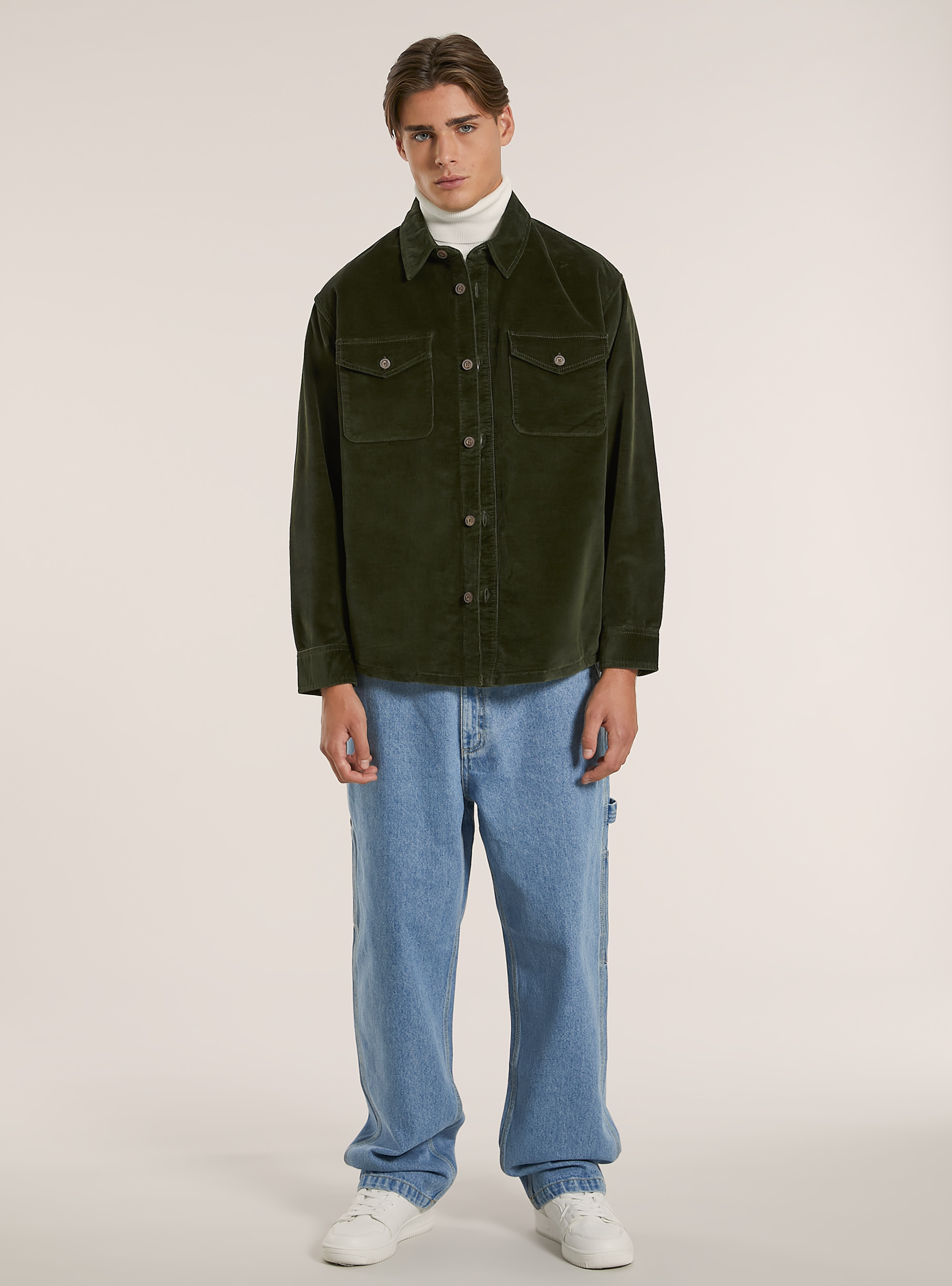 Chemise en velours cotel&eacute;, KY2 KAKY MEDIUM