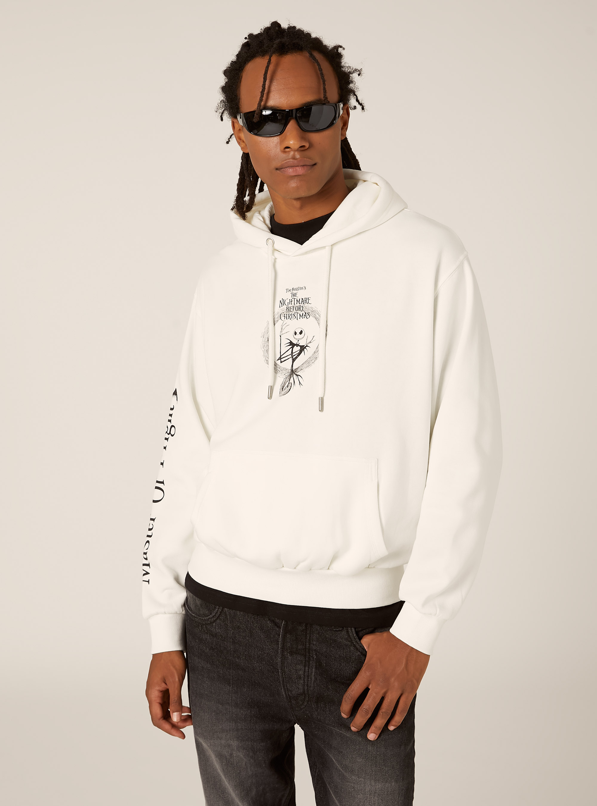 Sudadera The Nightmare Before Christmas / Alcott, WH1 OFF WHITE