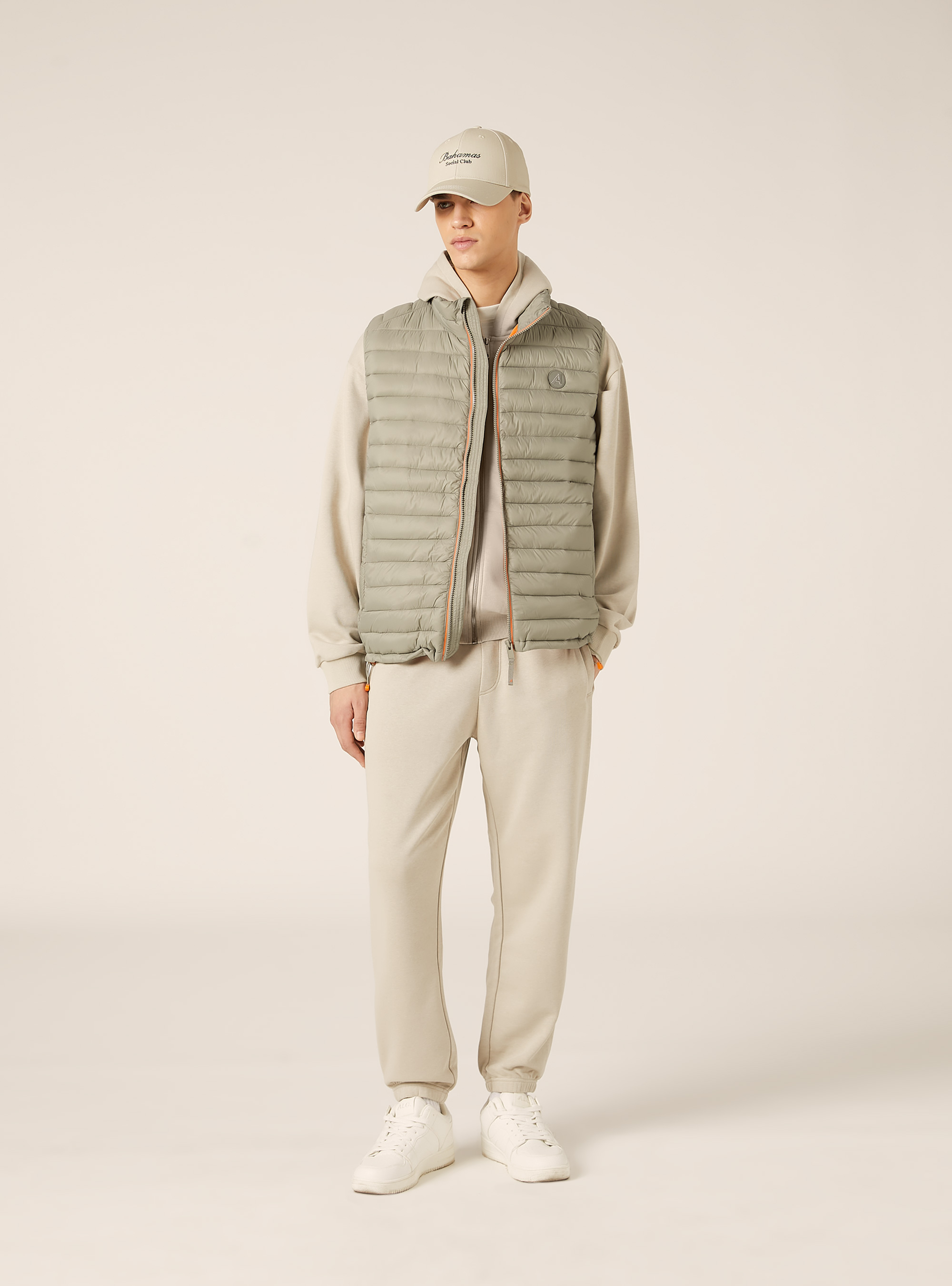 Smanicato basico con patch logato, SG3 SAGE LIGHT