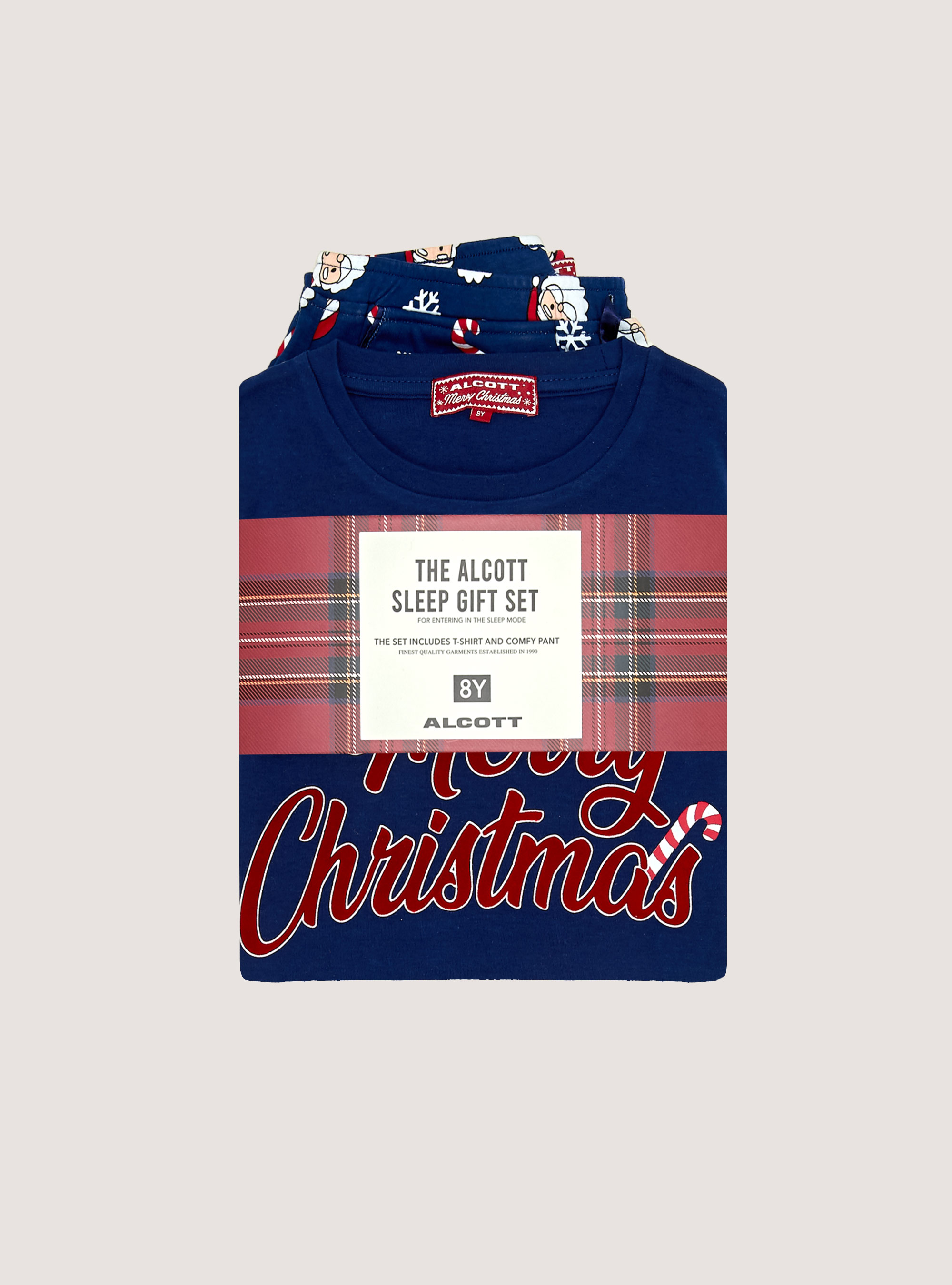 Colecci&oacute;n familiar de pijamas de Navidad, NA1 NAVY DARK