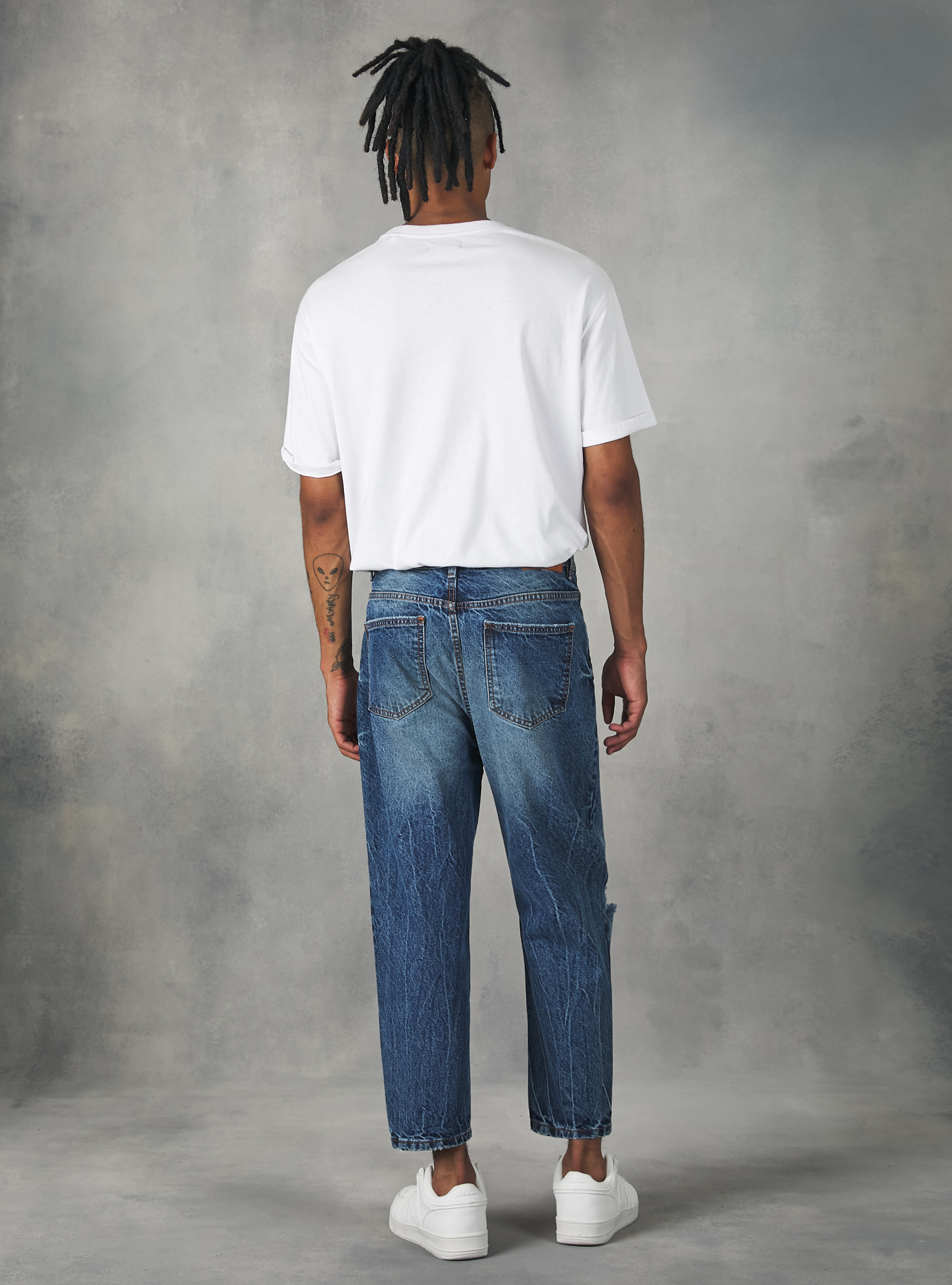 Vaqueros carrot fit, D003 MEDIUM BLUE