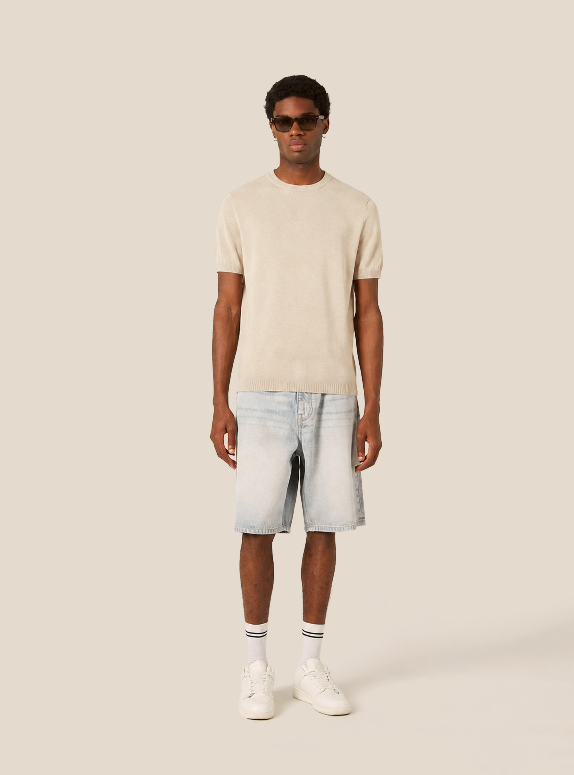 Maglia  a girocollo, WH2 WHITE