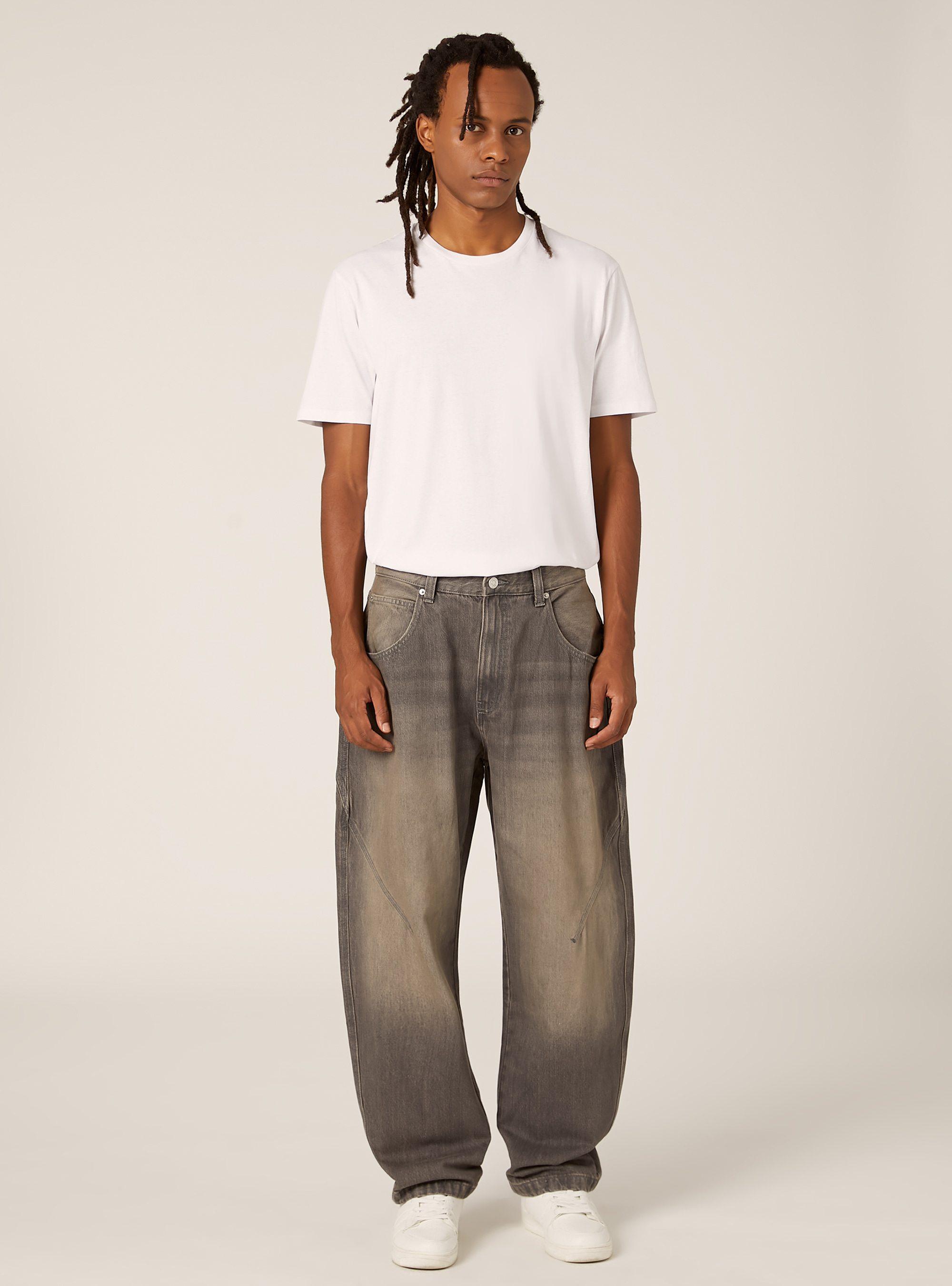 Jeans baloon, D00G GREY