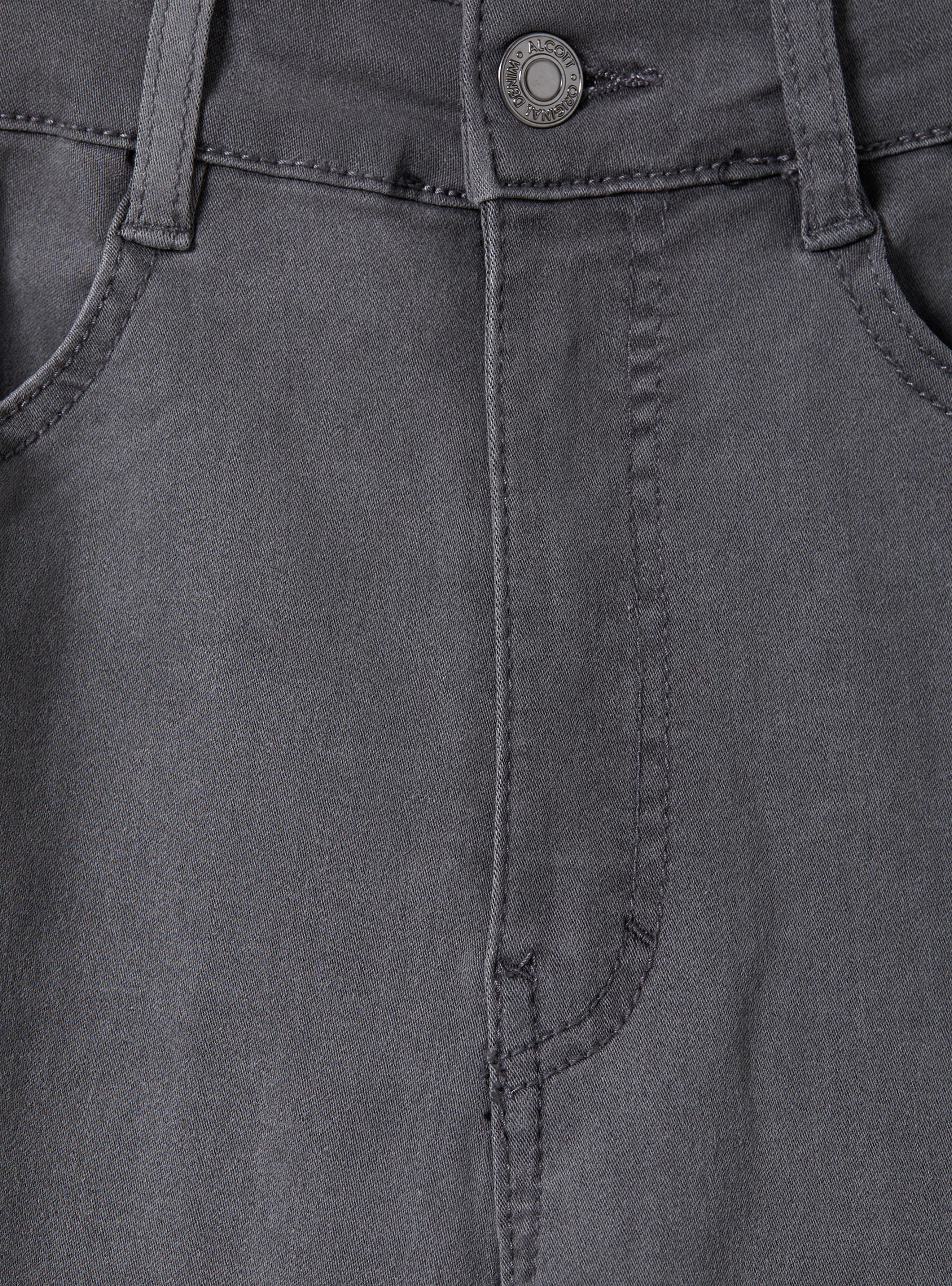 Skinny fit high waist jeans, D00G GREY