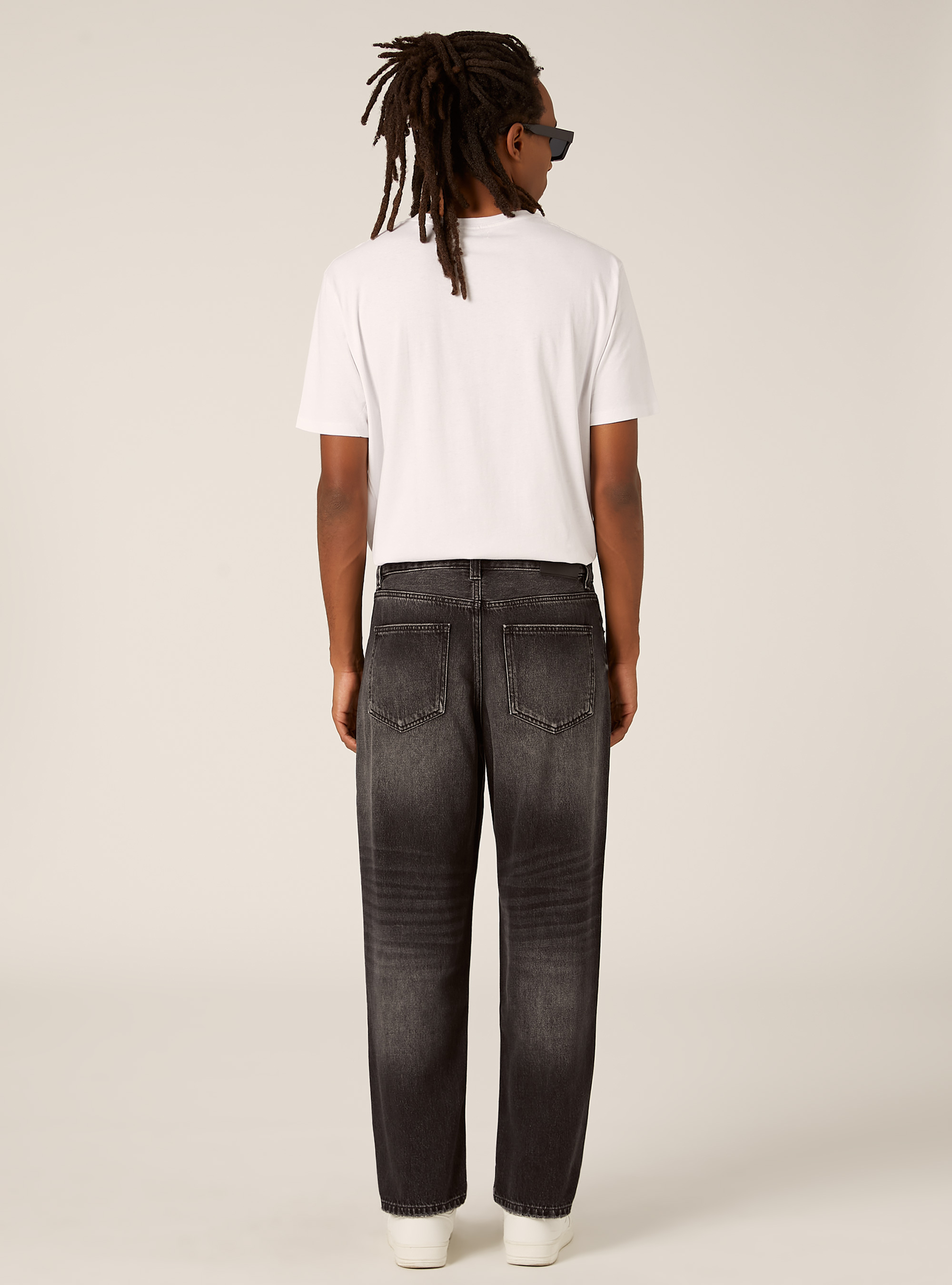 Vaqueros de corte cónico, D000 BLACK