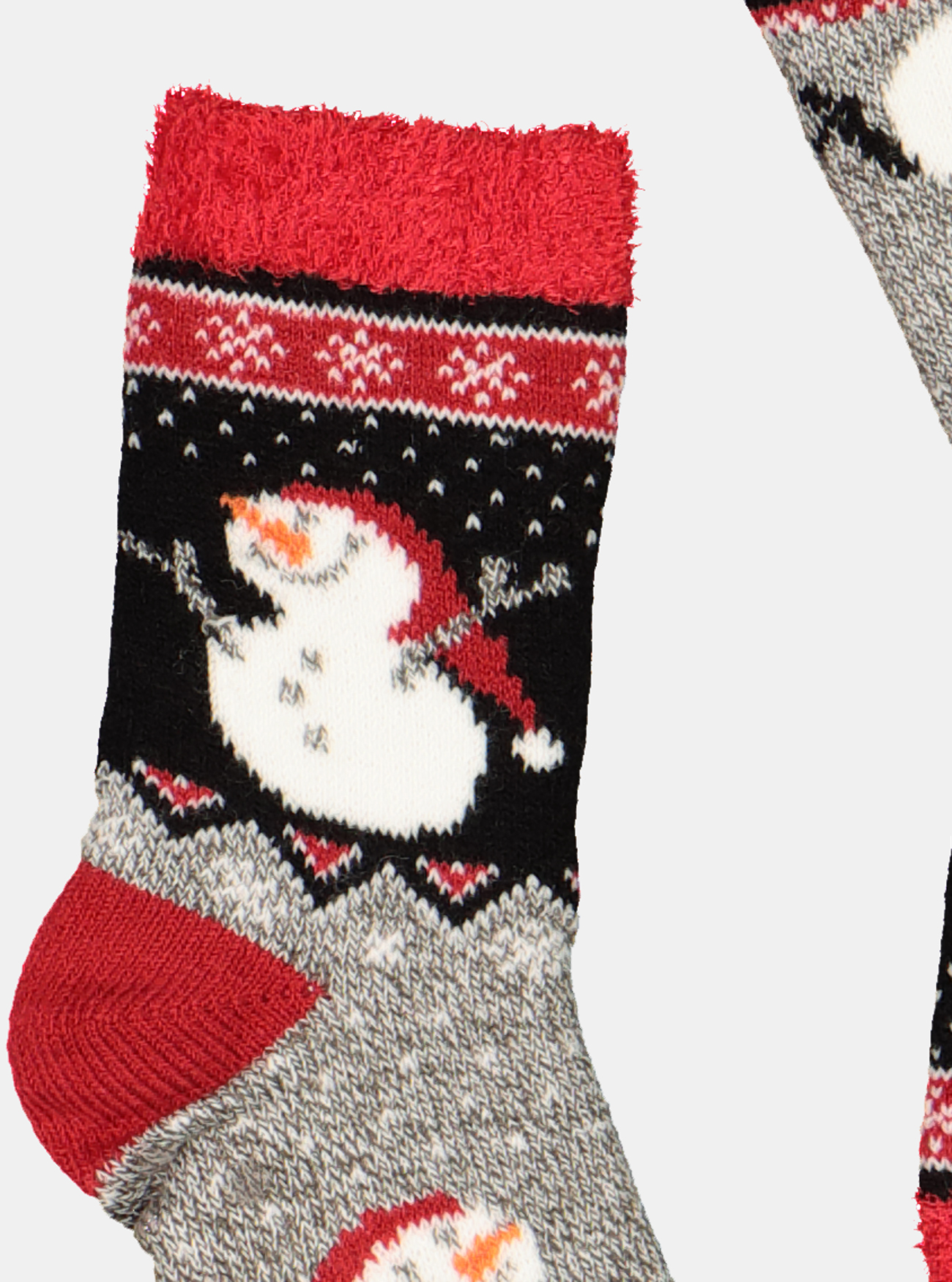 Calzini natalizi, BLACK/RED B79