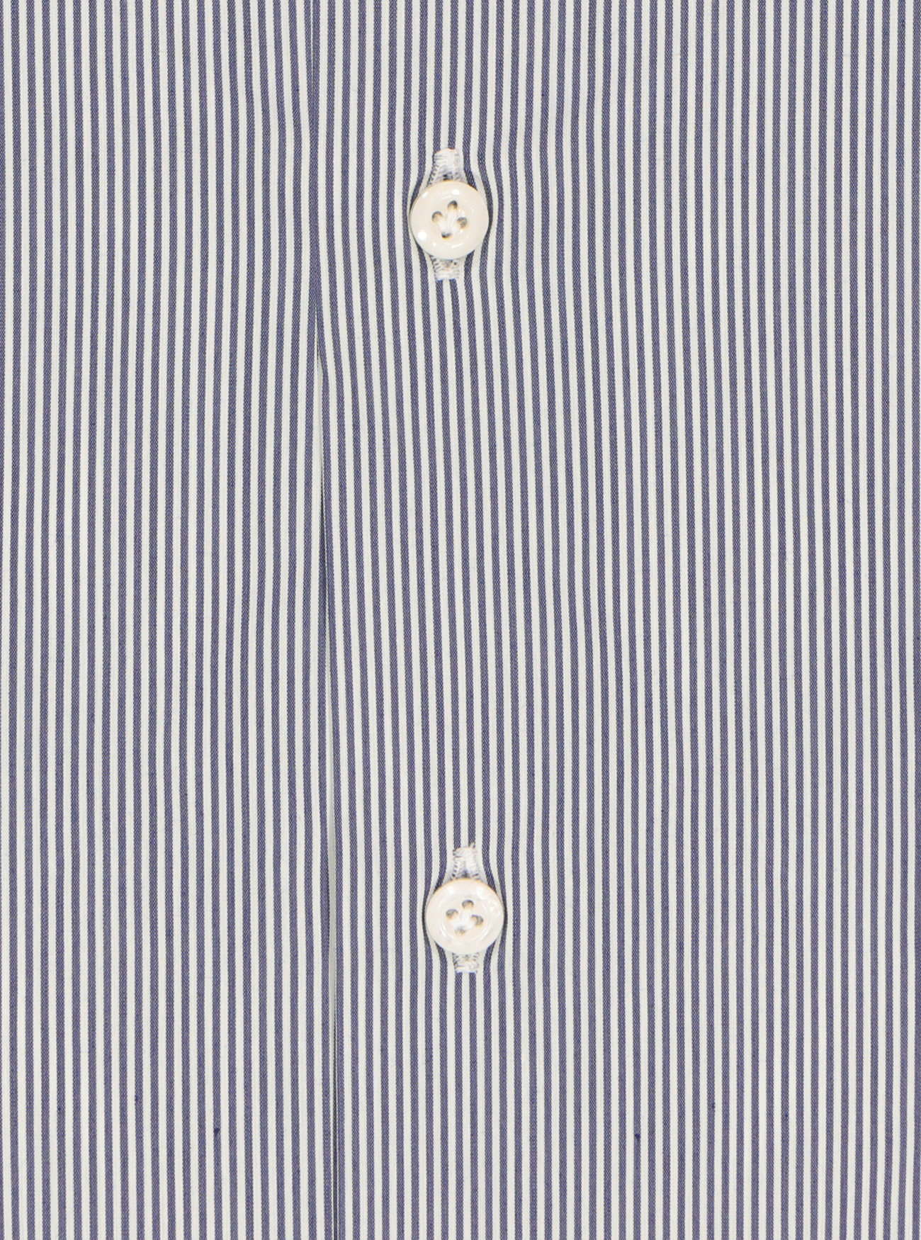 CAMISA DE ALGOD&Oacute;N A RAYAS, AZUL MARINO