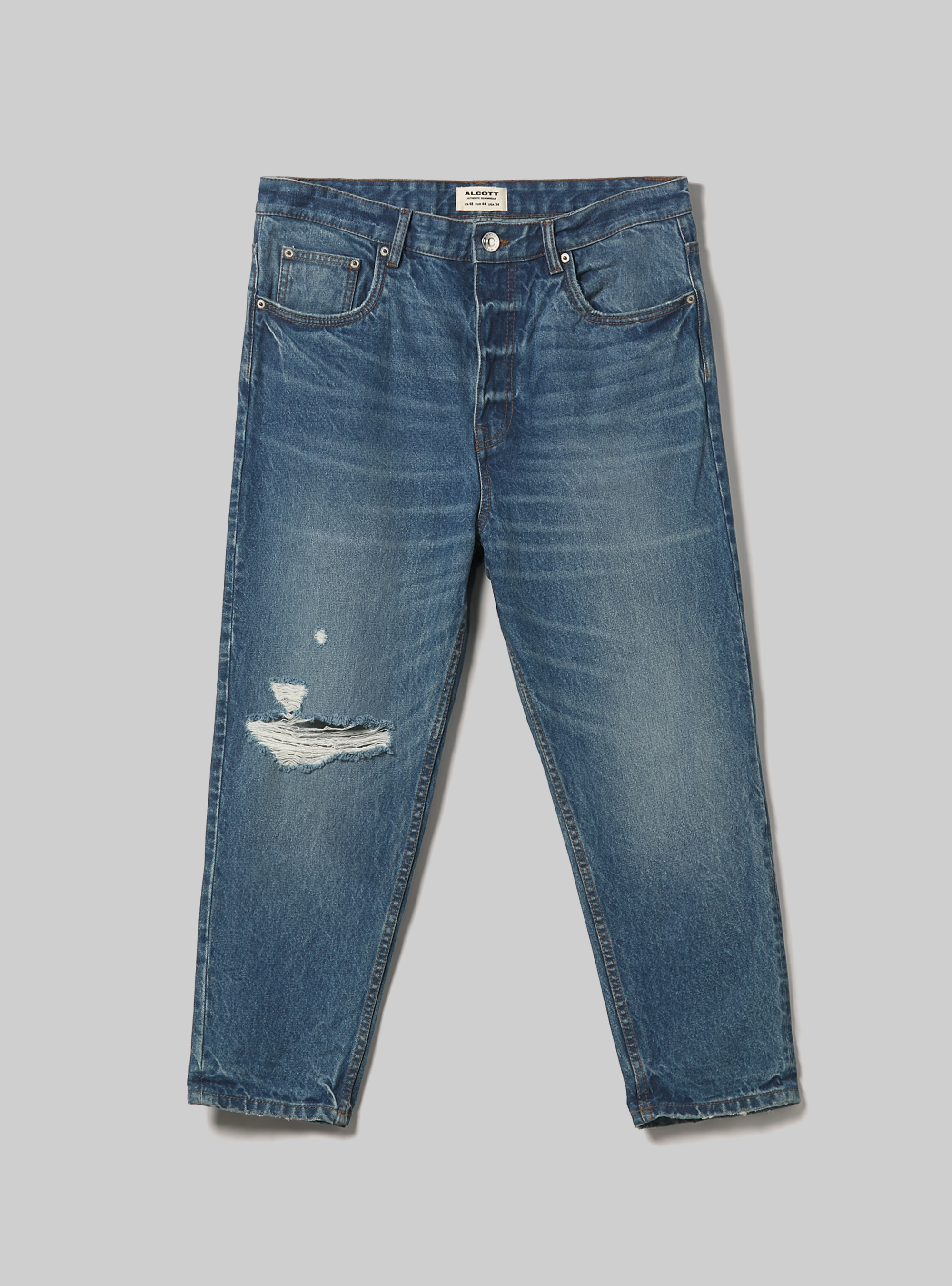 Carrot fit jeans, D005 LIGHT BLUE