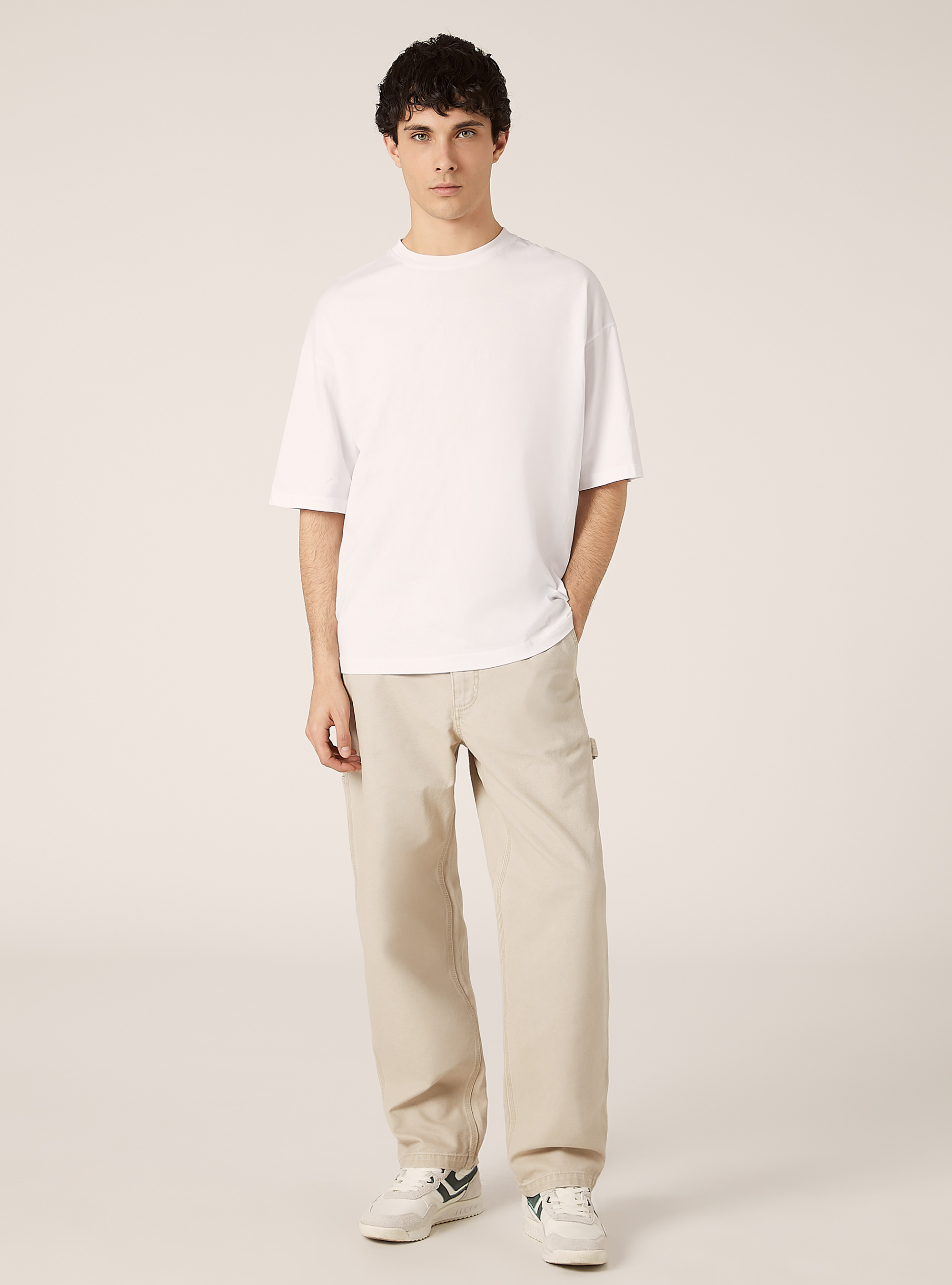 Carpenter canvas pants, SA1 SAND DARK