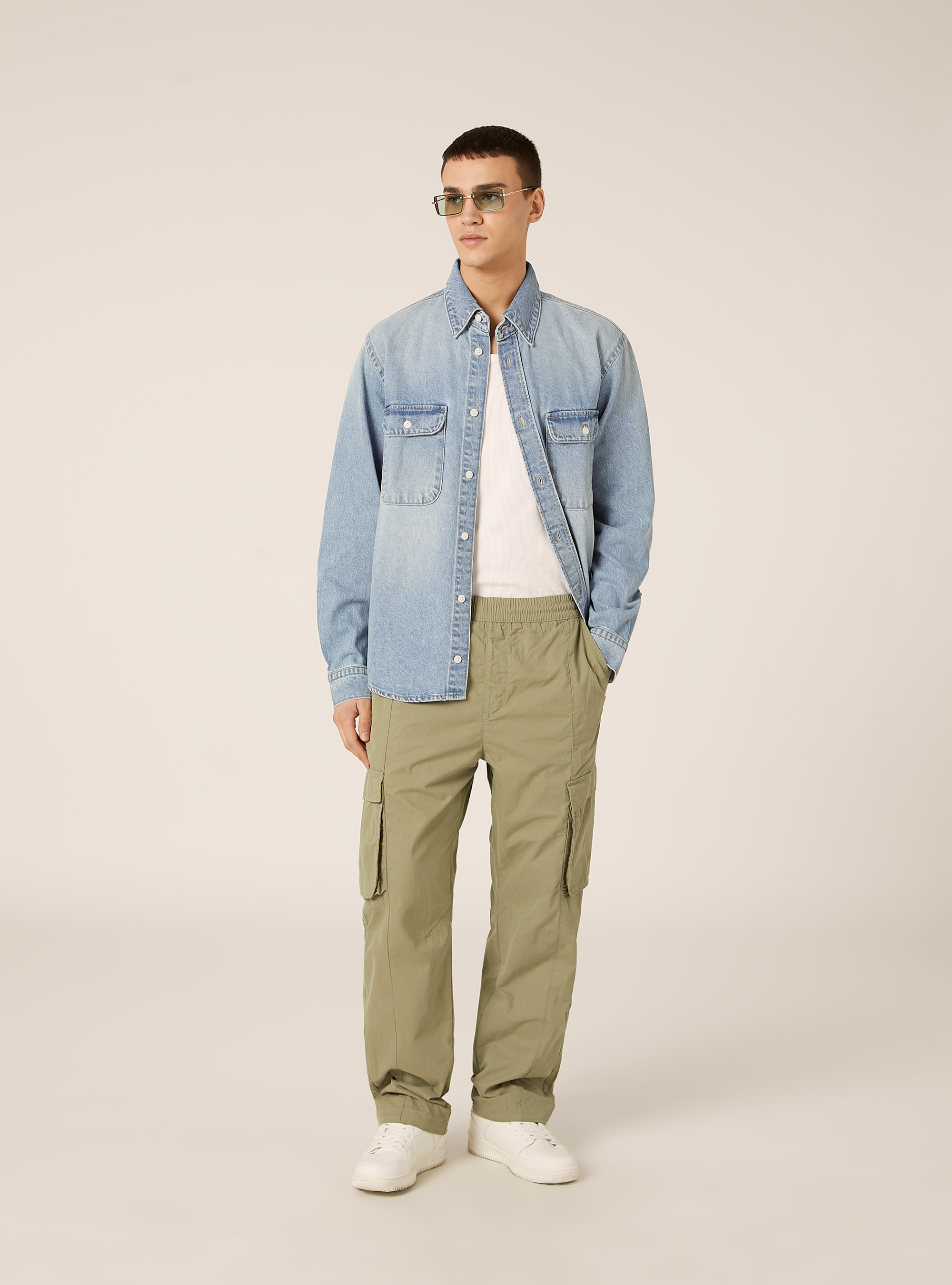 Pantaloni cargo parachute, KY3 KAKY LIGHT