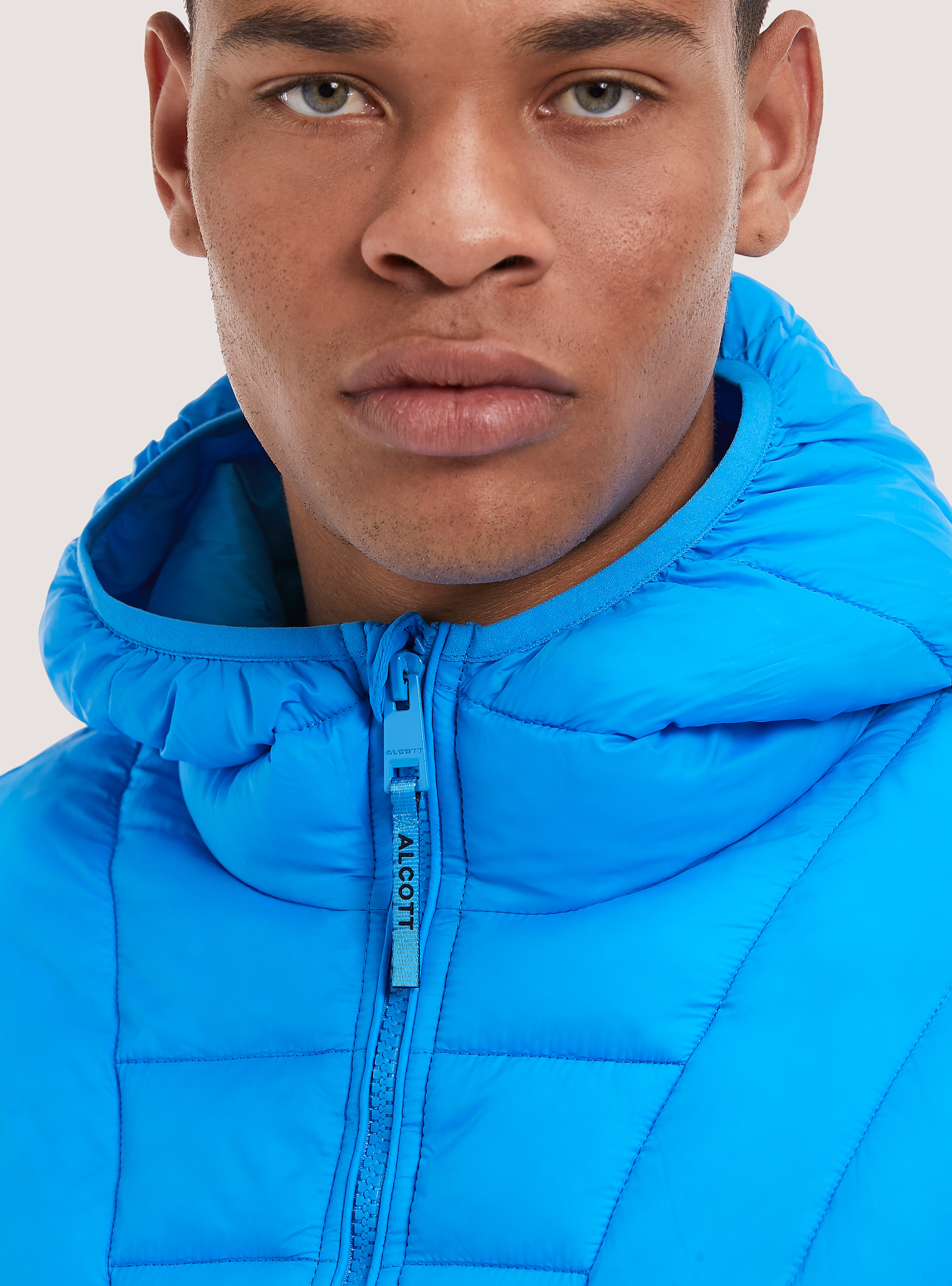 Jacket with recycled padding, AZ1 AZZURRE DARK