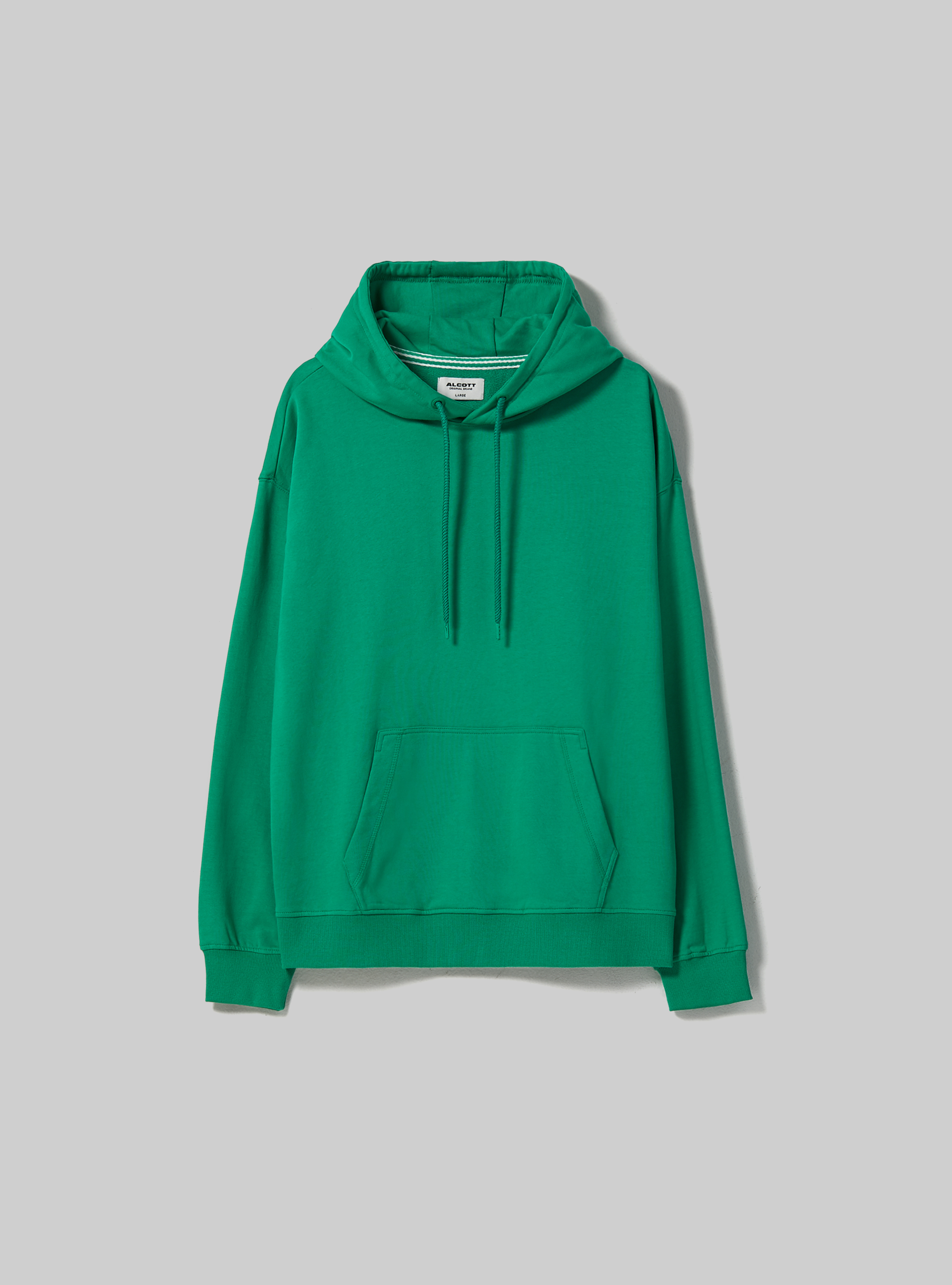 Sudadera con capucha y bolsillo tipo saco, GN2 GREEN MEDIUM