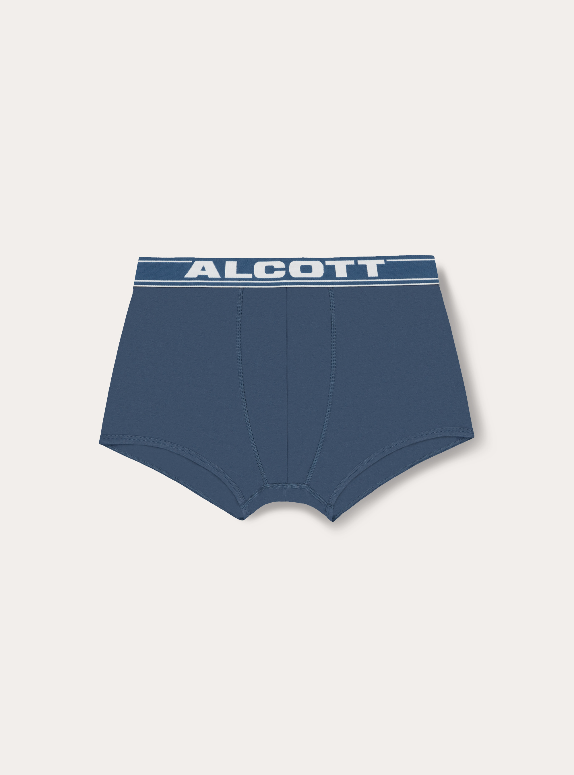 Boxer basico in jersey  elastico logato, IN1 INDIGO DARK