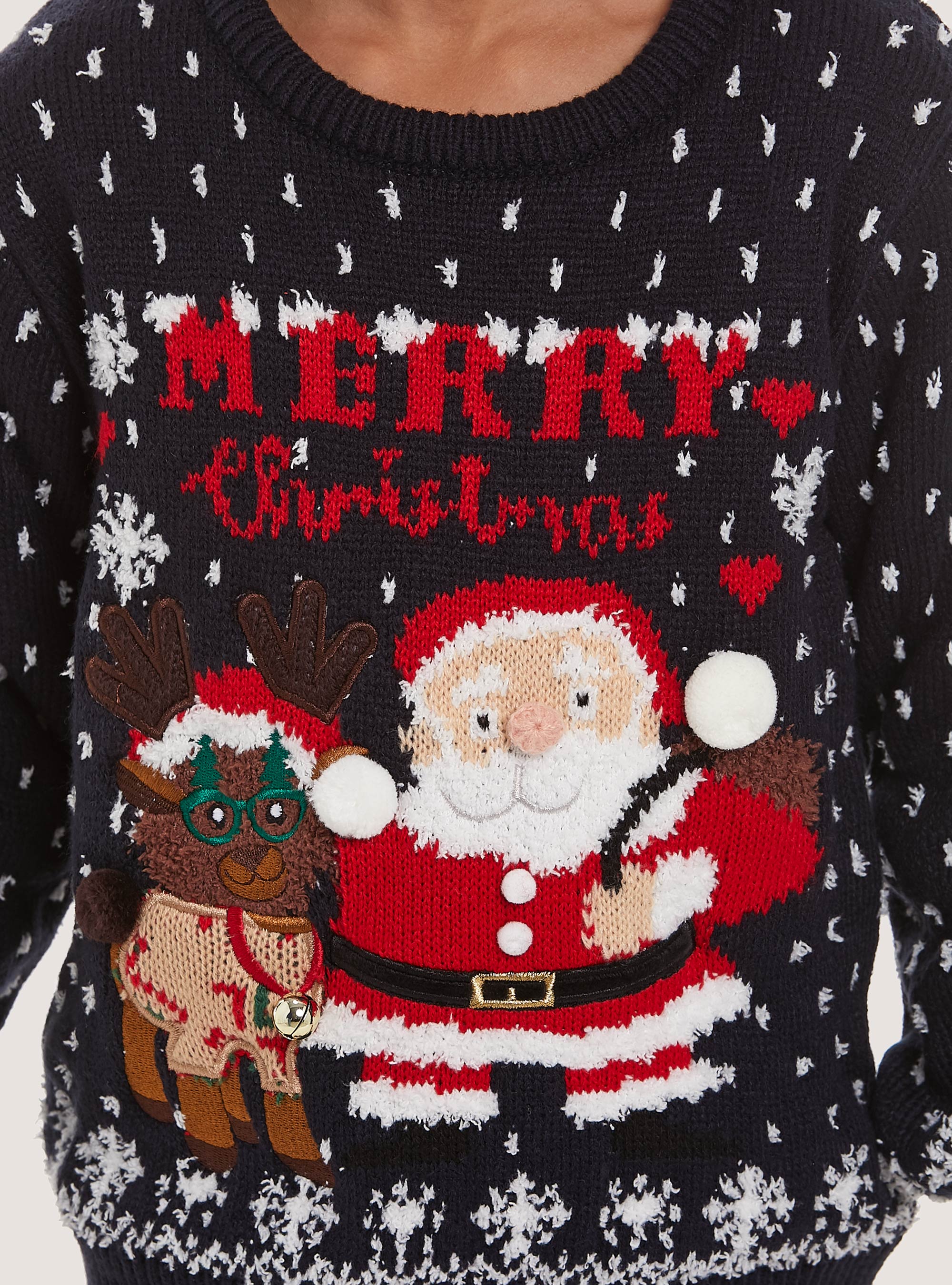 Pullover Christmas Family Collection, NA1 NAVY DARK