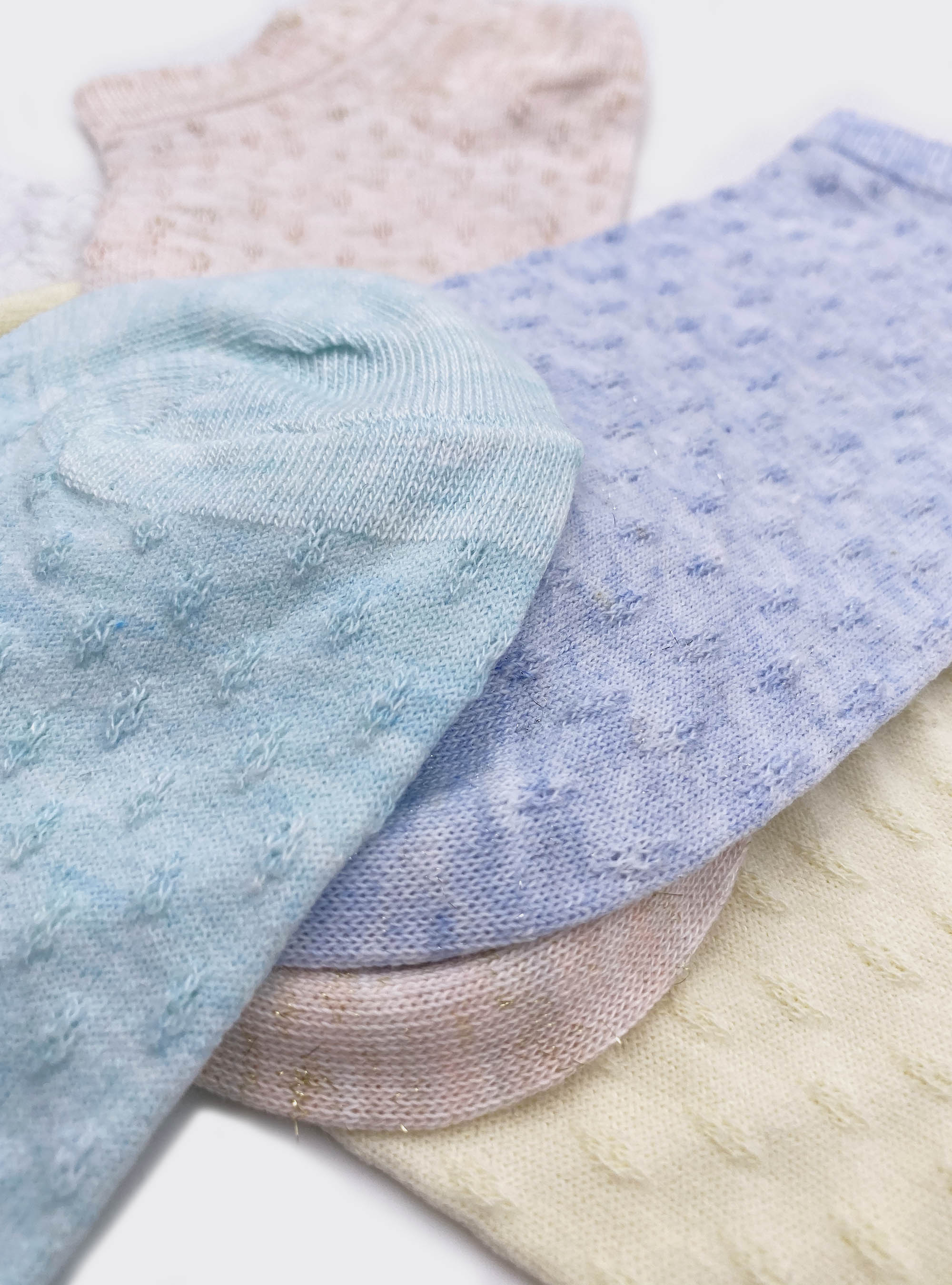 Pack of 5 pairs of printed socks, MULLX MULTICOOLOR WITH LUREX