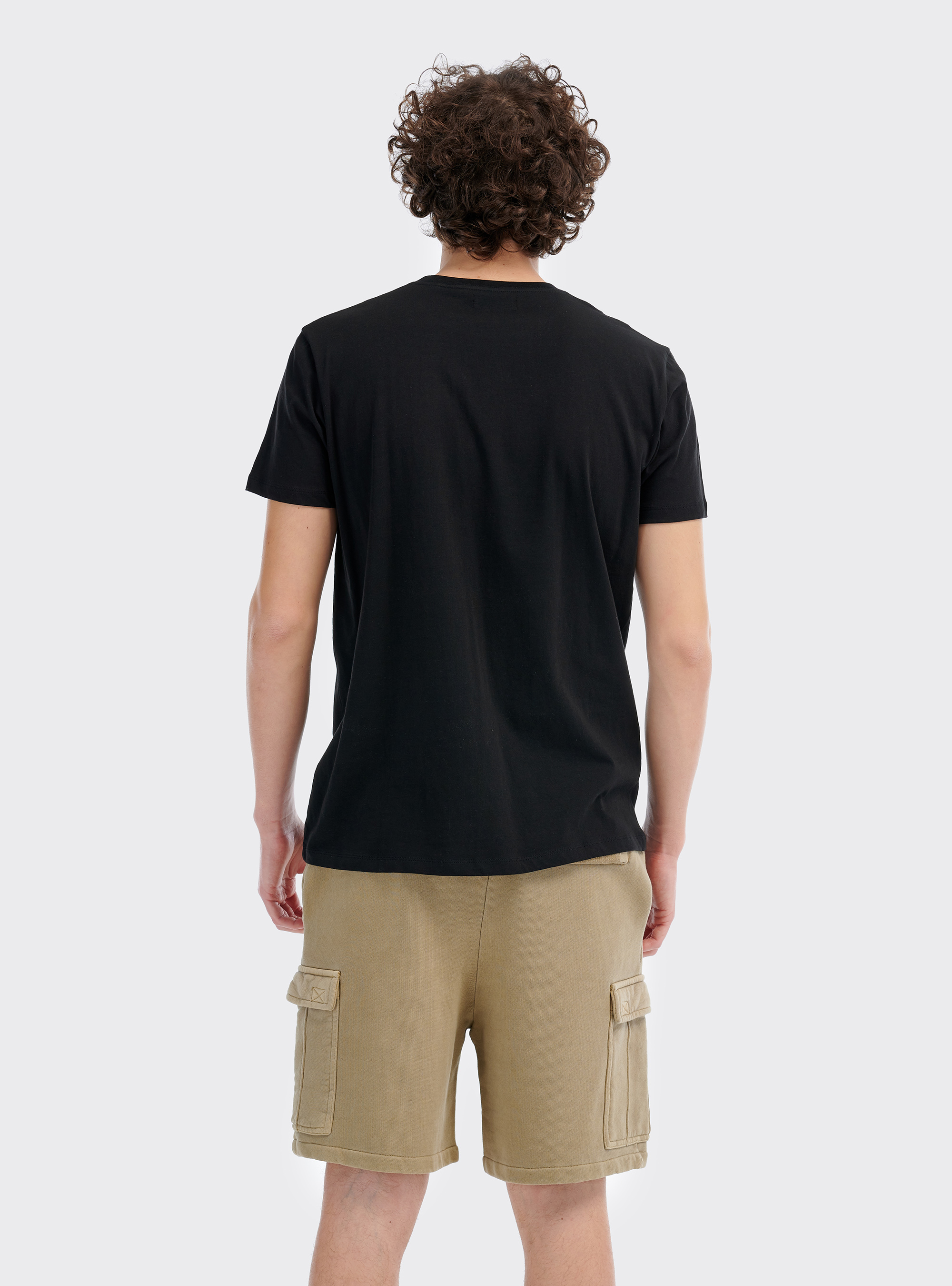 T-Shirt mit Aufdruck City, C101 BLACK