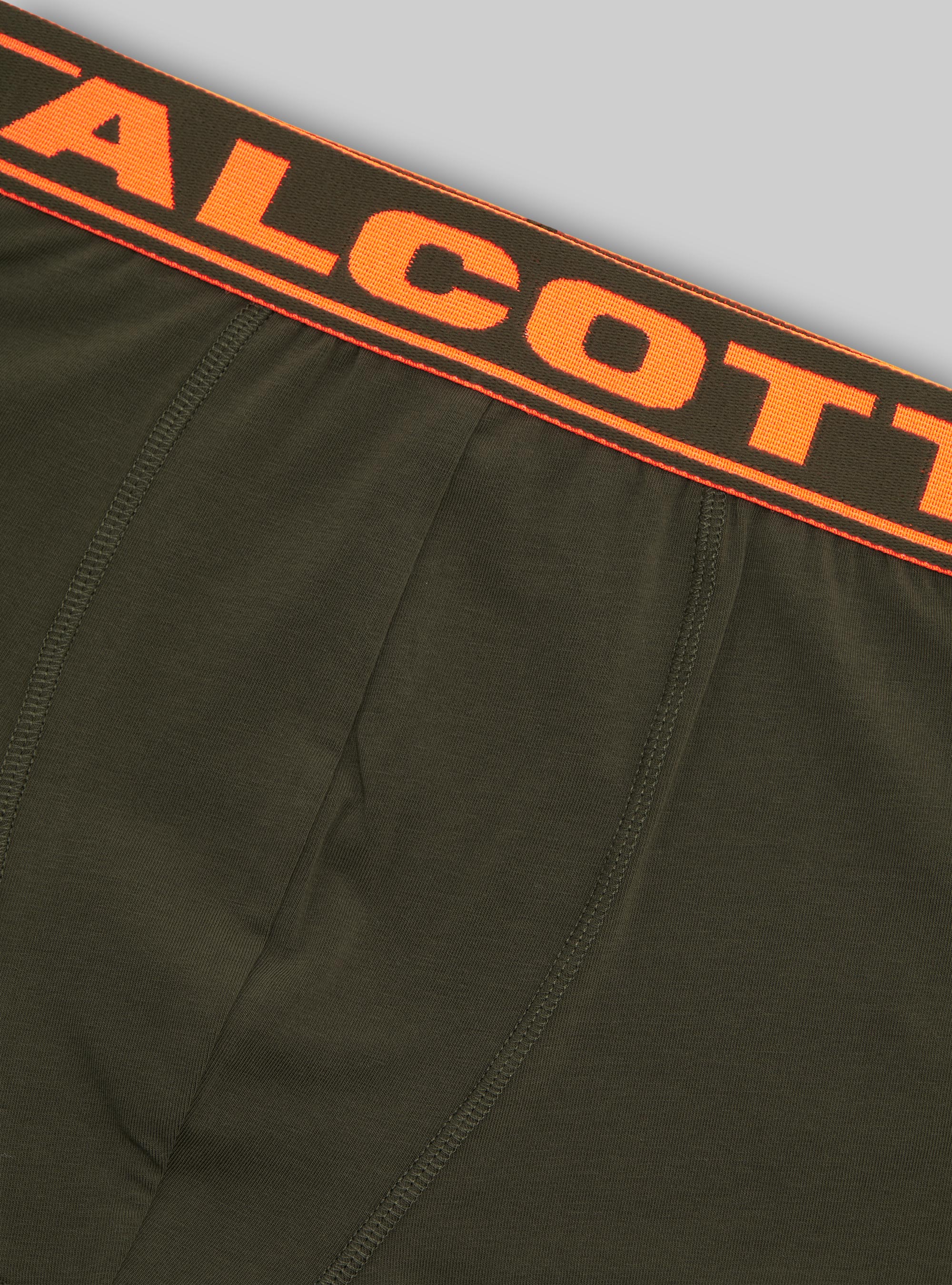 Stretch cotton boxer shorts with logo, KY2 KAKY MEDIUM