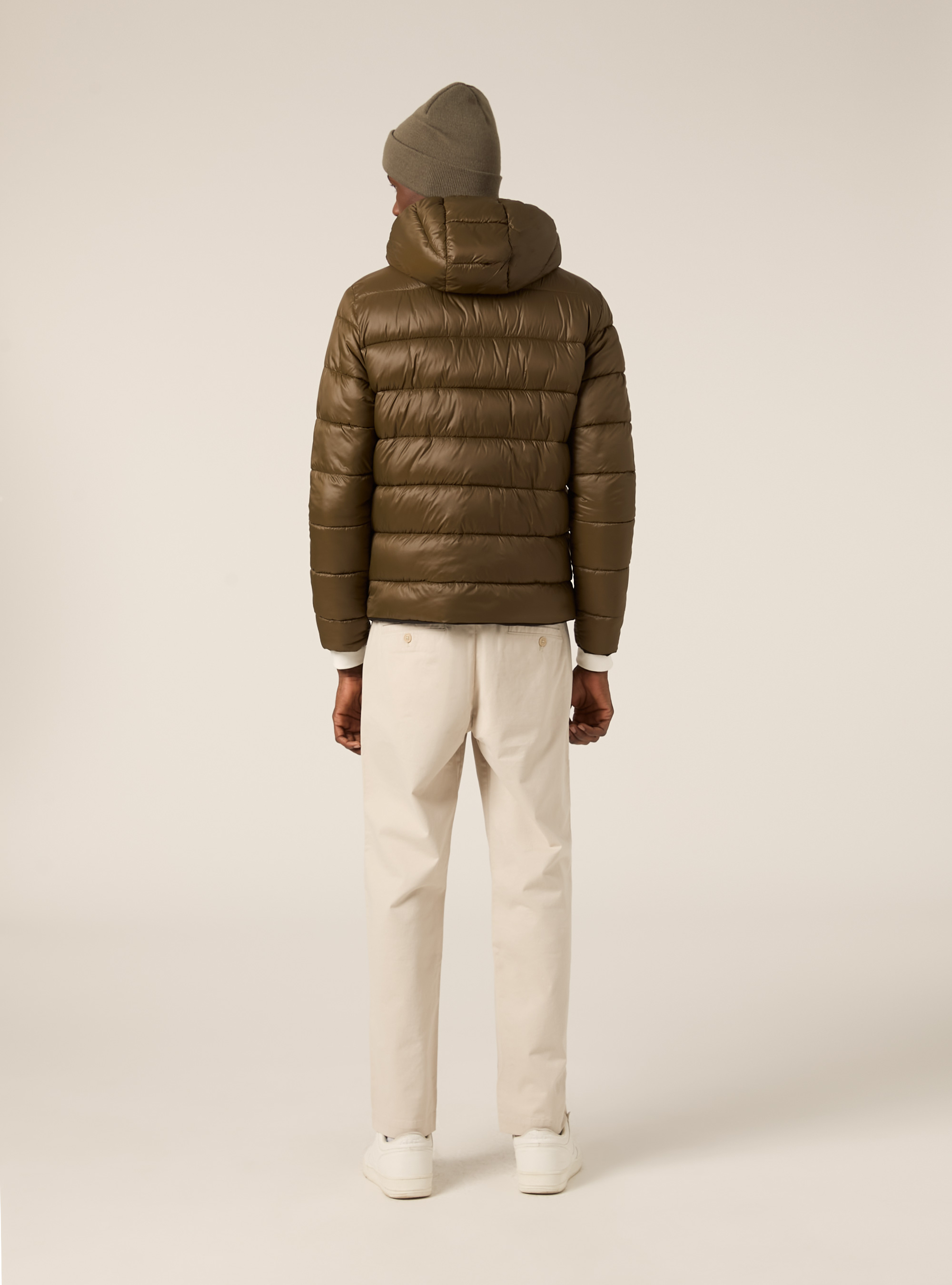 Giubbotto imbottitio reversibile, BK1 BLACK