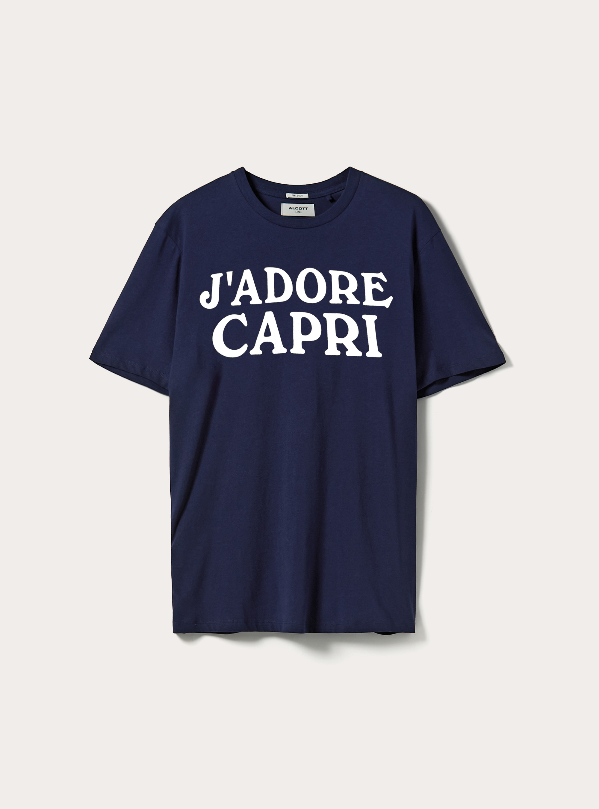 Capri Capsule Geschlechtsloses T-shirt, NA1 NAVY DARK