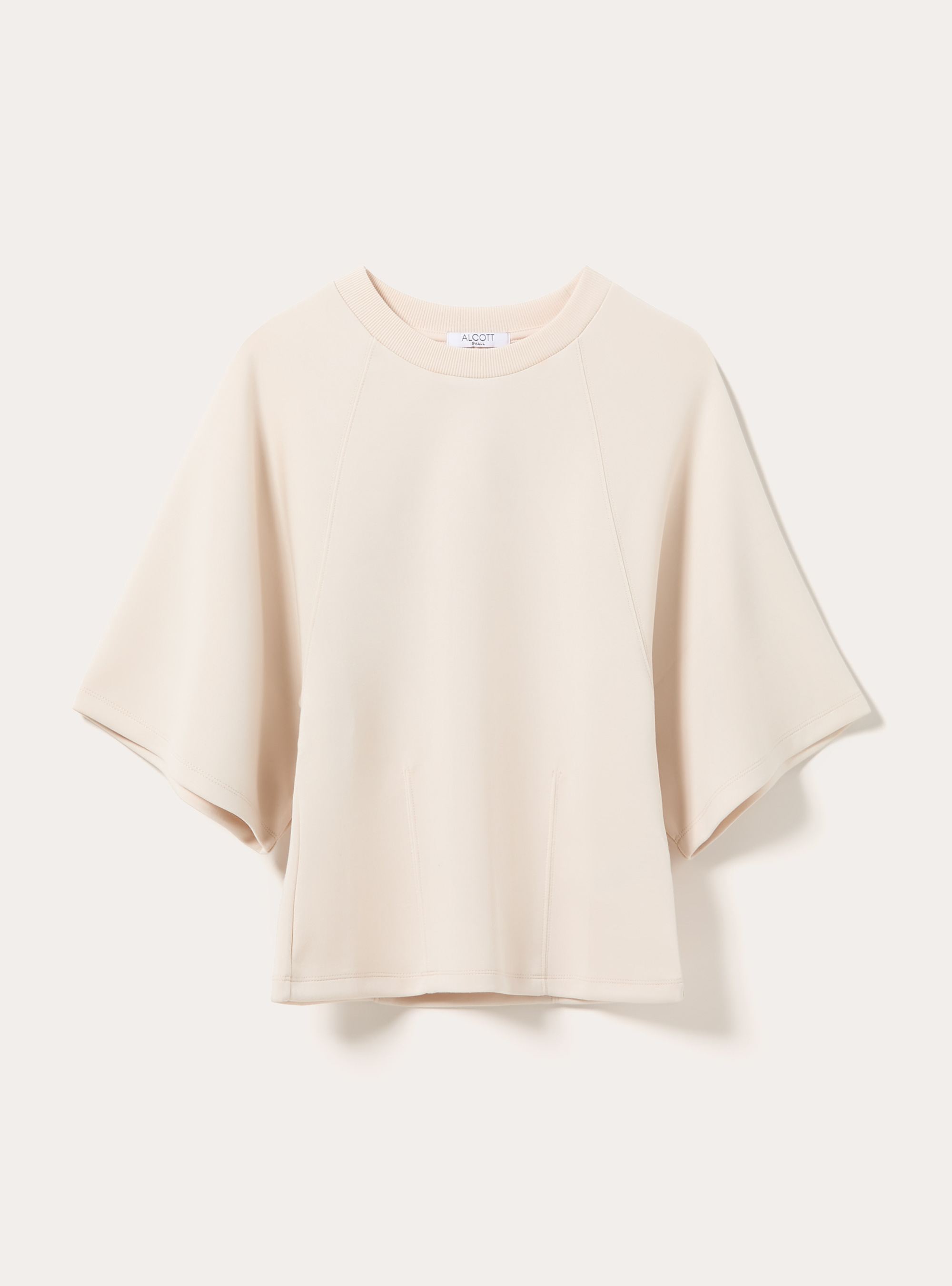T-shirt soft touch, BG3 BEIGE LIGHT
