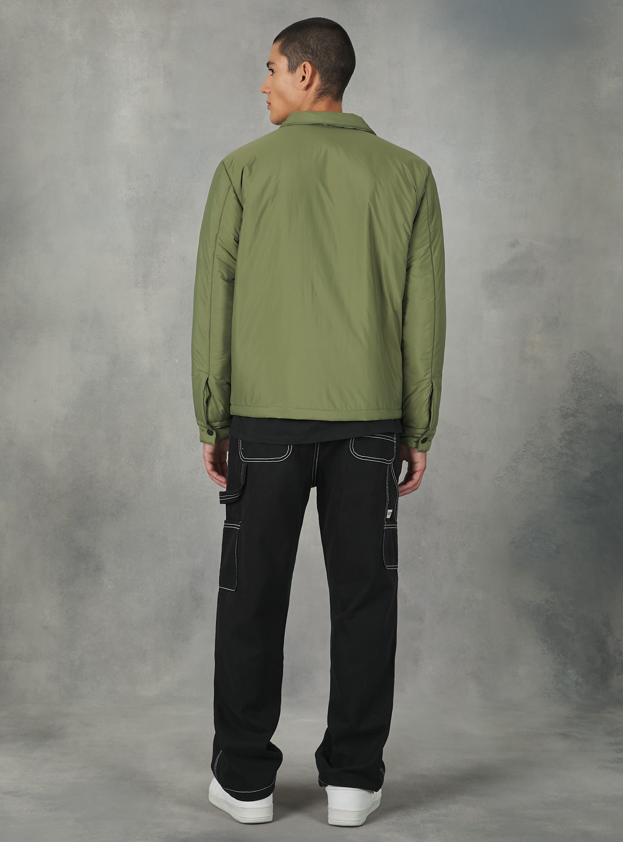 Jacket with collar and recycled padding, KY2 KAKY MEDIUM