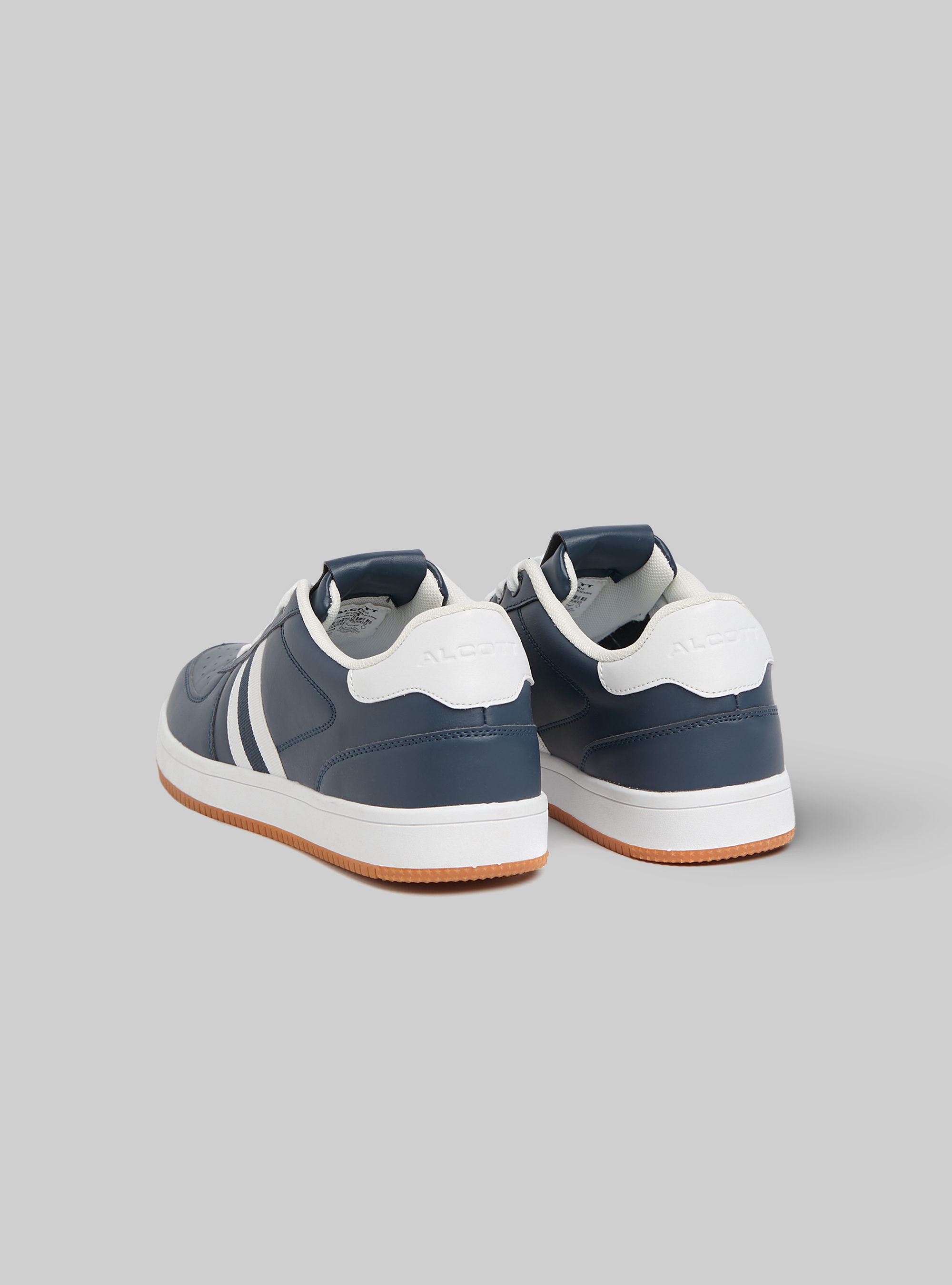Sneakers con bande a contrasto, NA2 NAVY MEDIUM