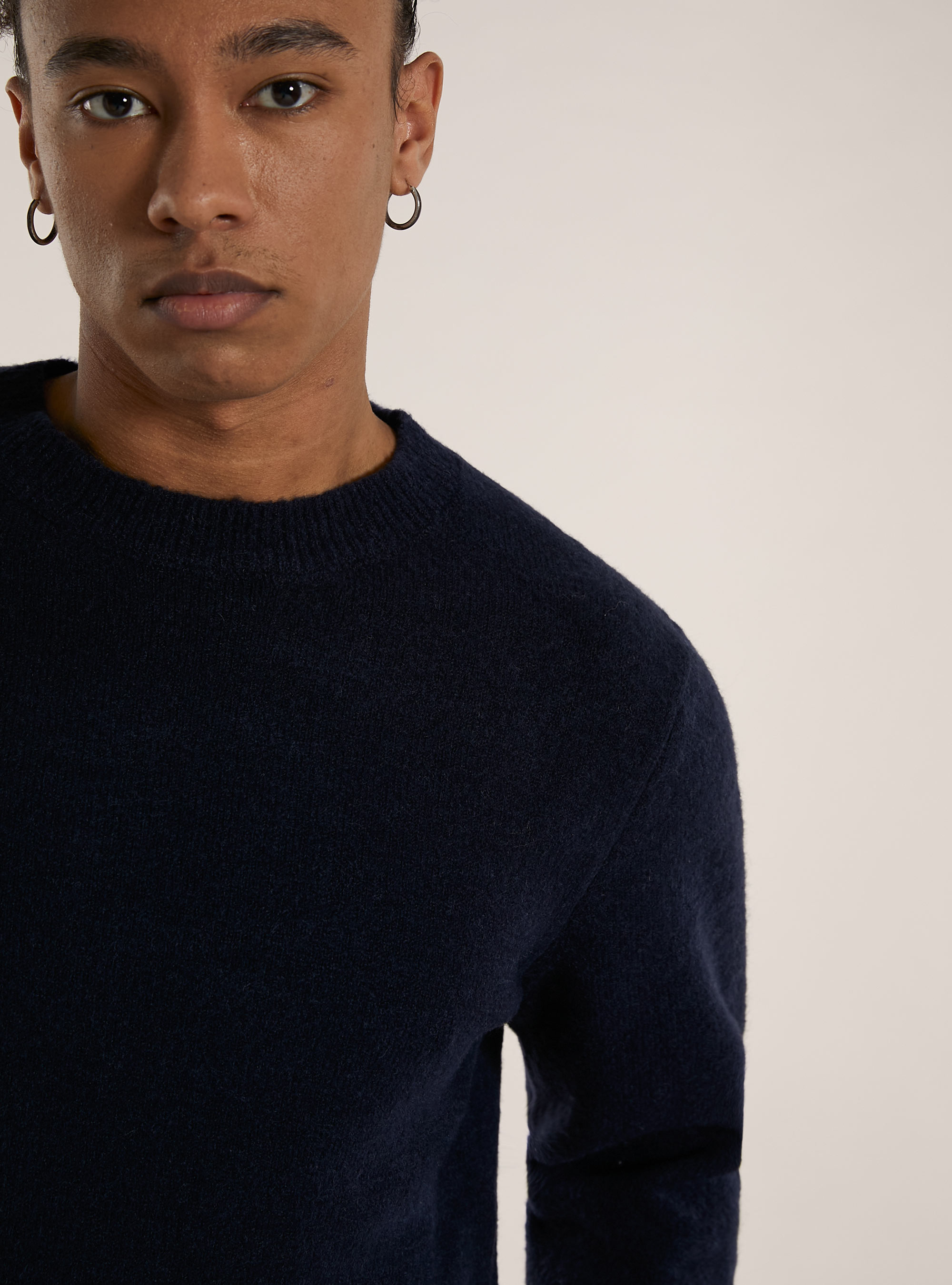 Pullover girocollo, NA2 NAVY MEDIUM