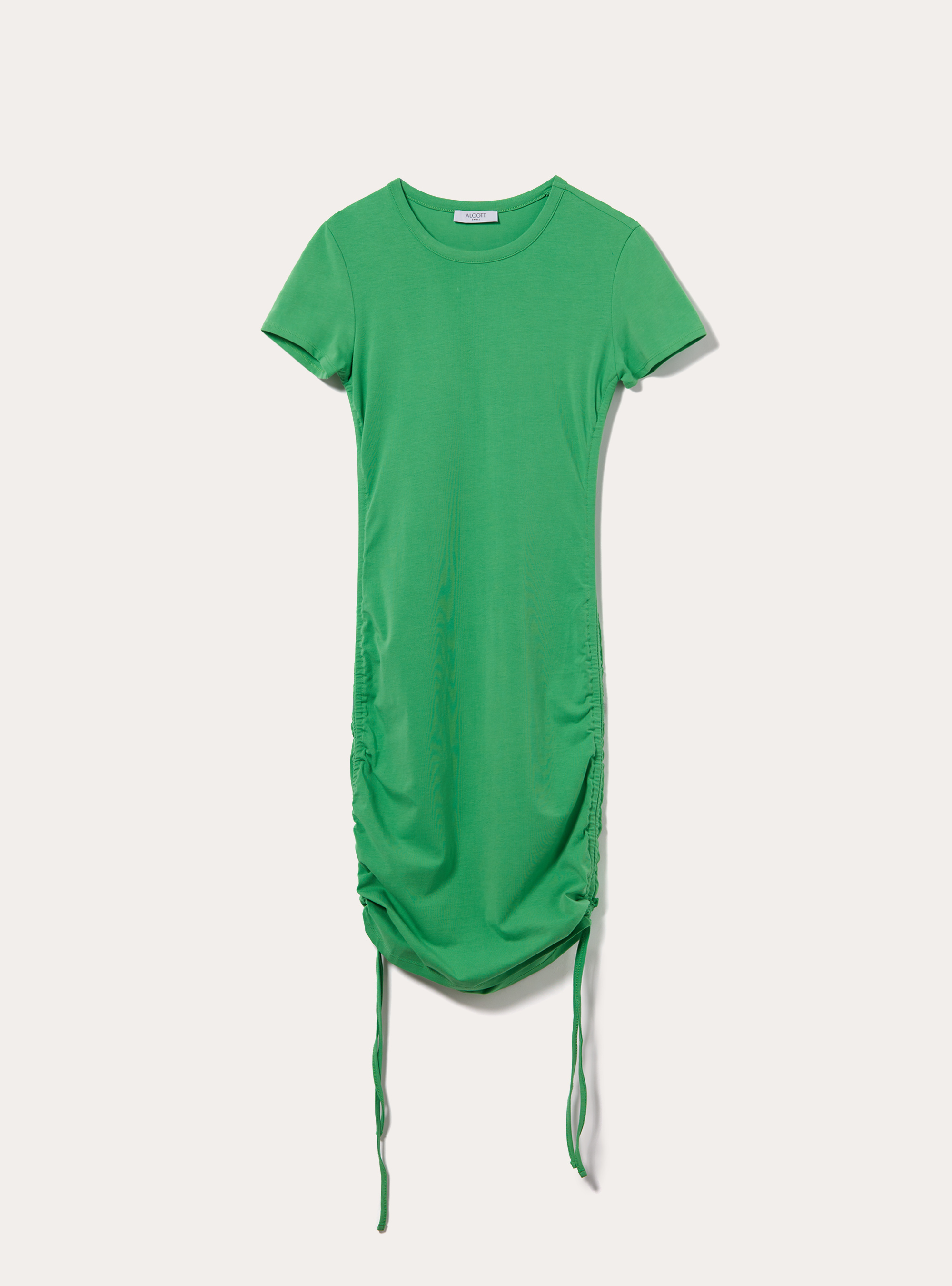 Vestito con coulisse laterali, GN2 GREEN MEDIUM