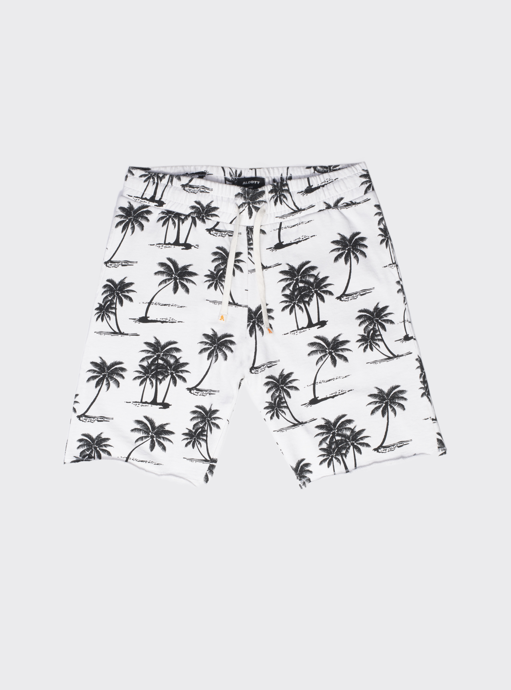 Fleece shorts camo print, PALME